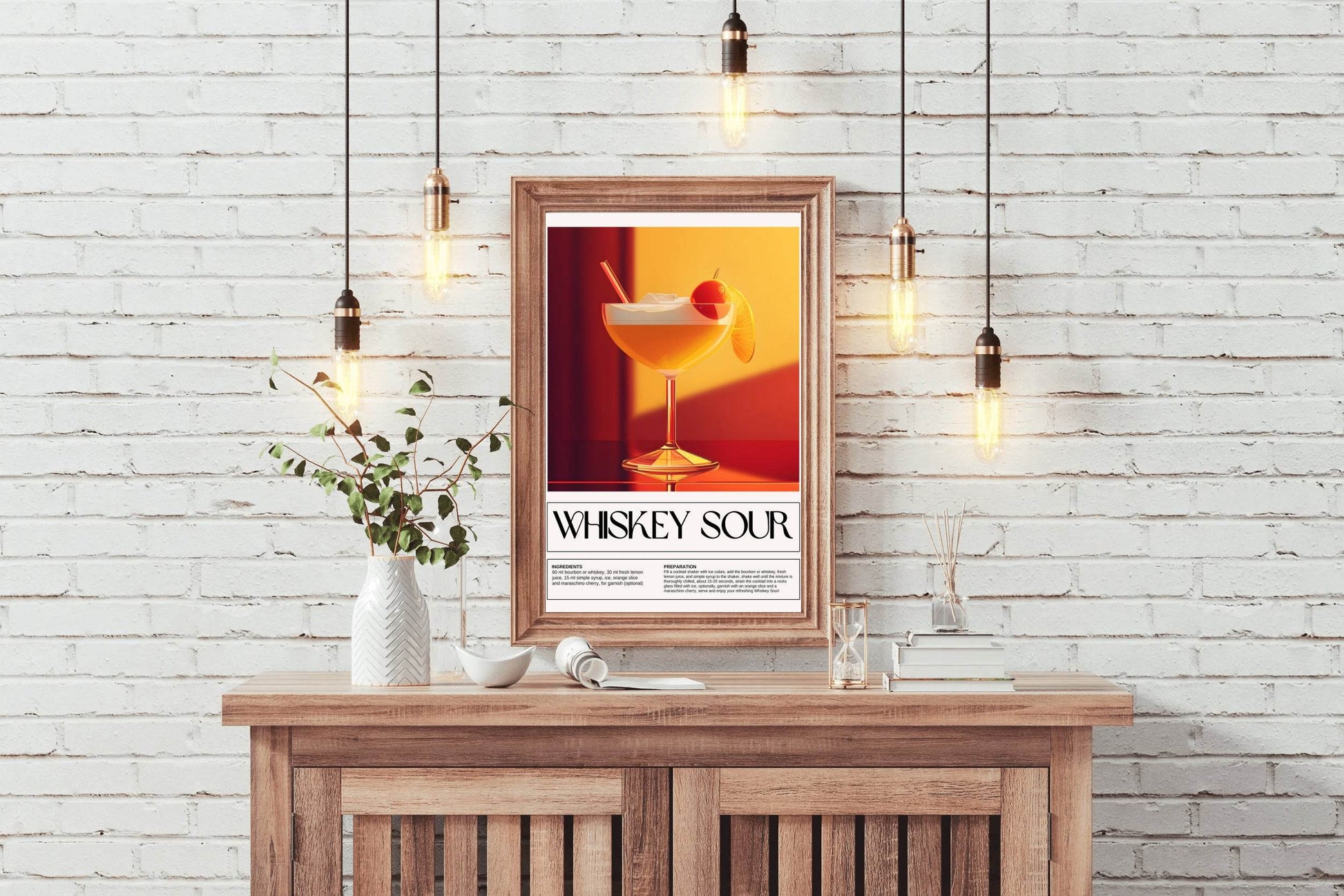 Whisky Sour Wall Art - beink online art store