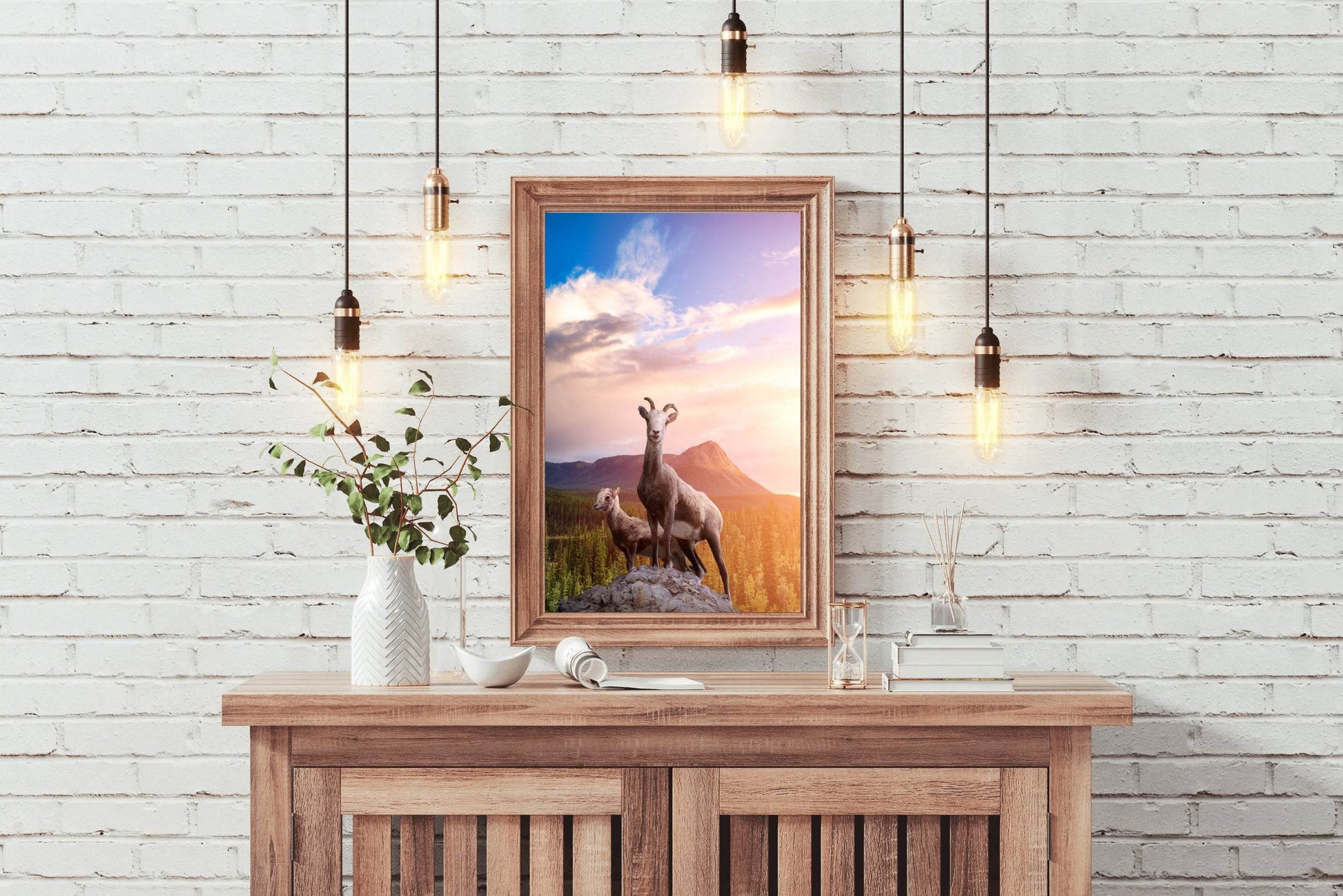 Desert Bighorn Sheep Wall Art - beink online art store