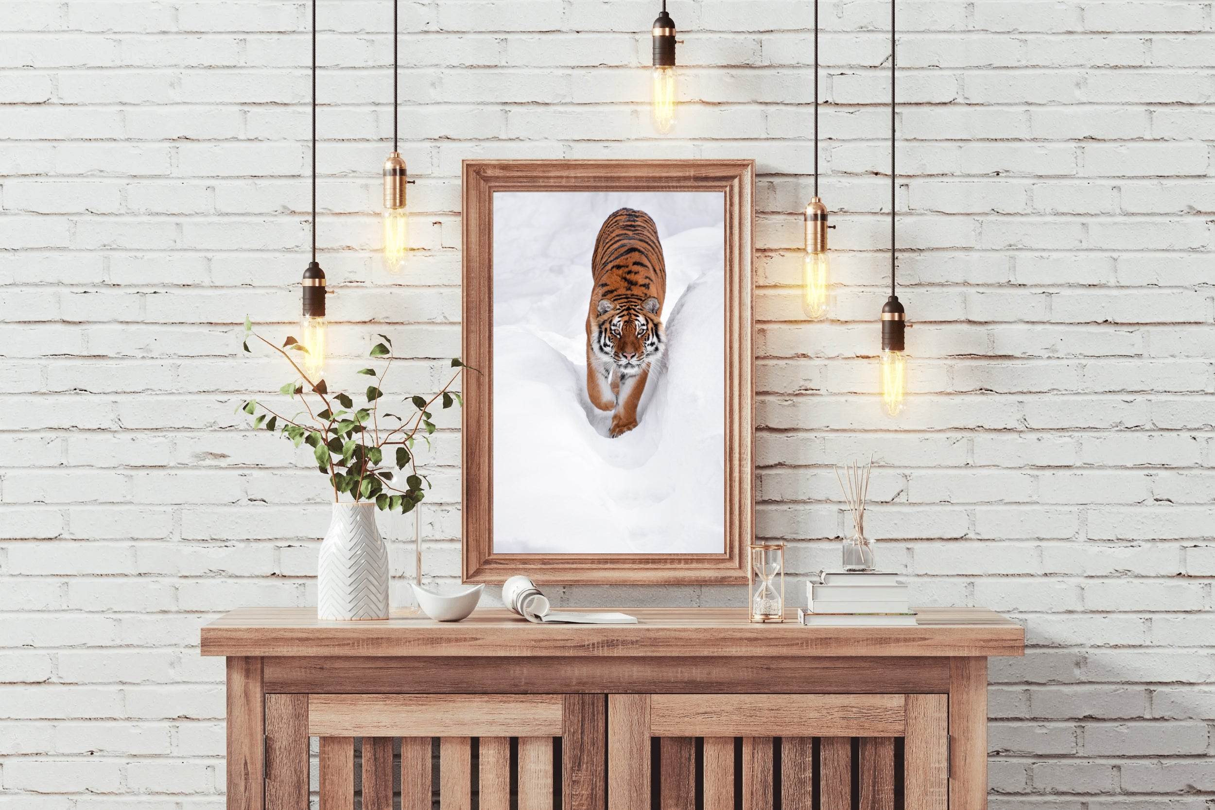 Siberian Tiger Animal Wall Art - beink online art store
