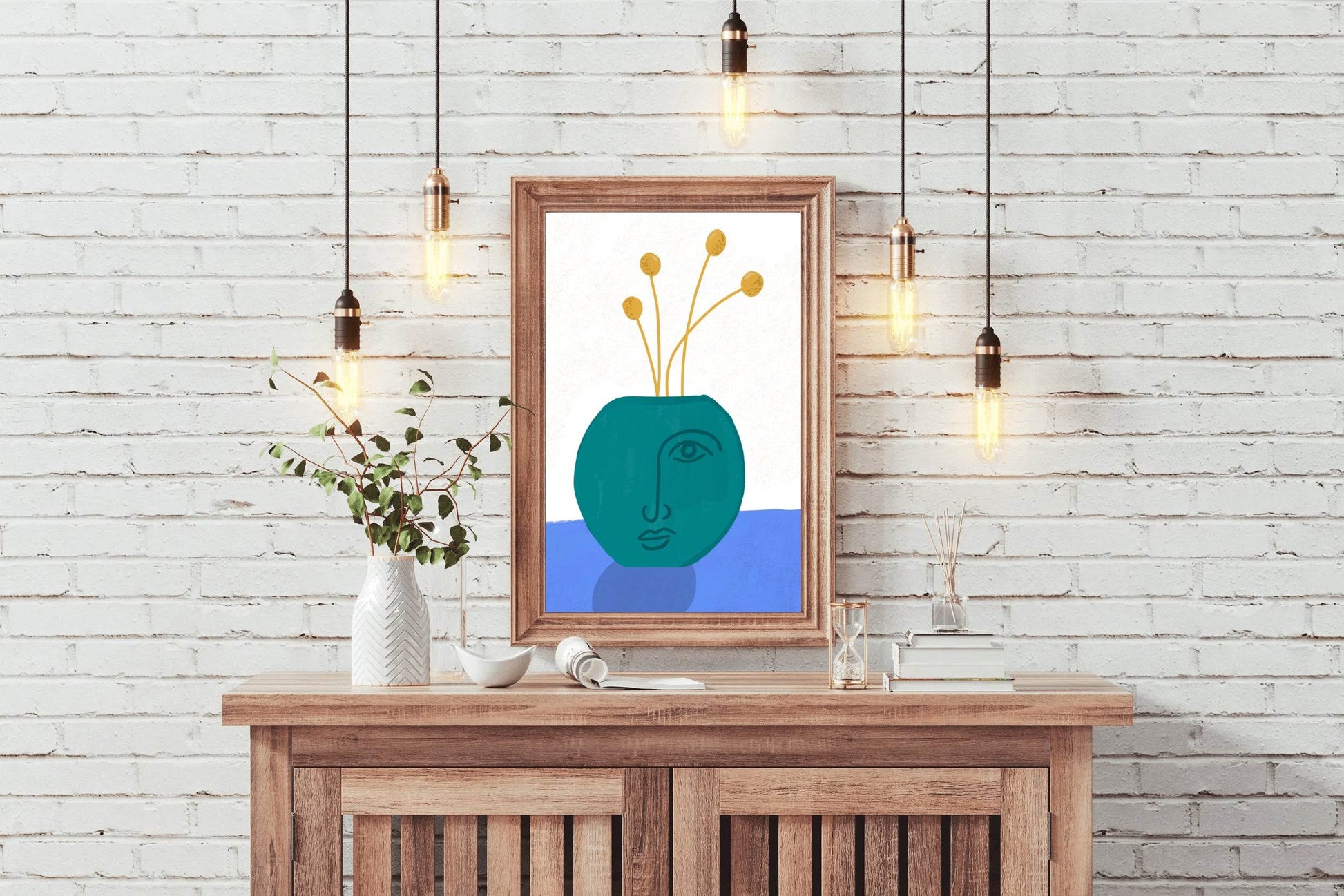 Matisse Style Vase Poster Wall Art - beink online art store