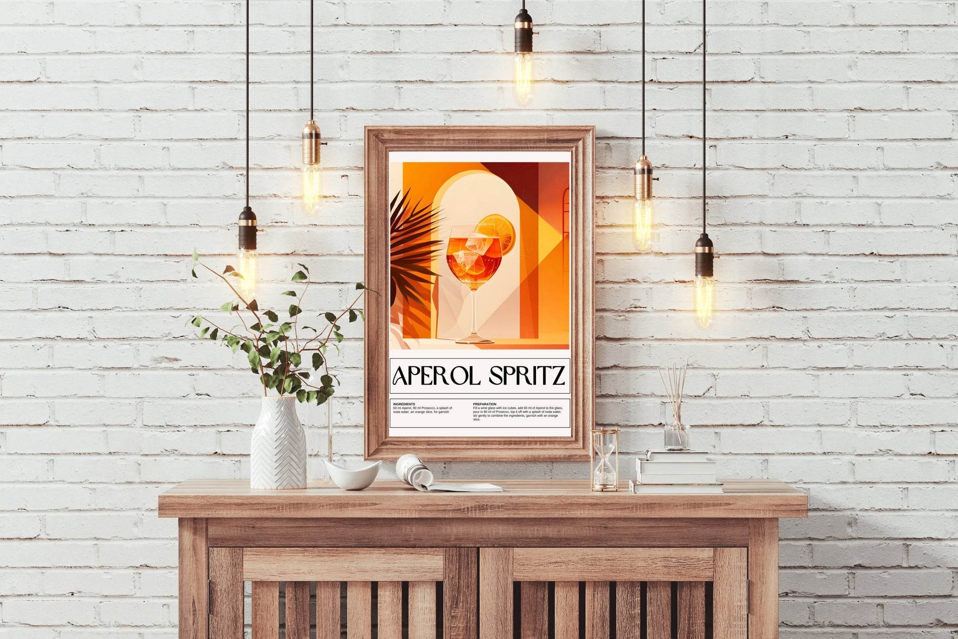 Cool Summer Cocktail Wall Art - beink online art store