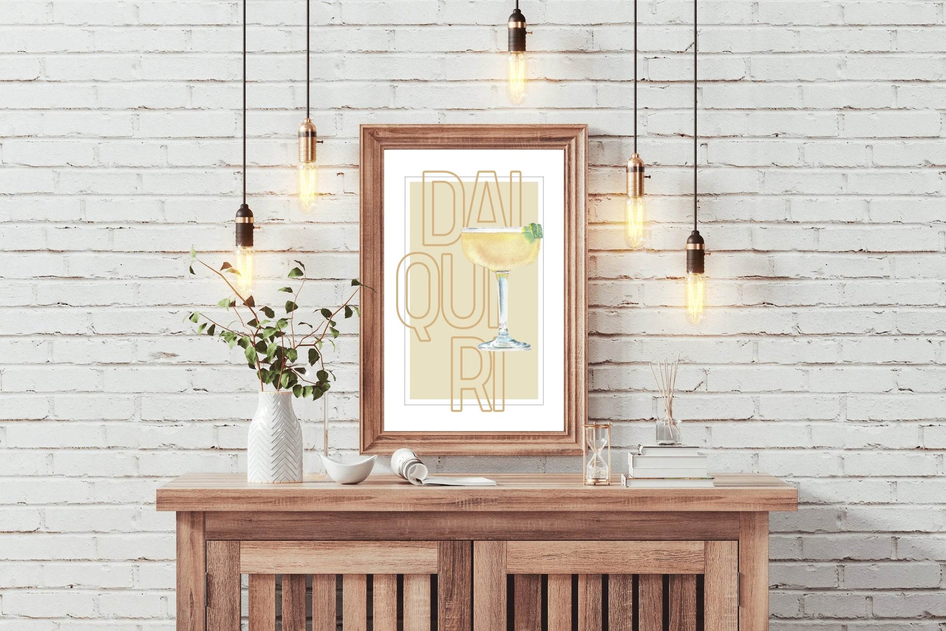 Daiquiri Cocktail Wall Art - beink online art store