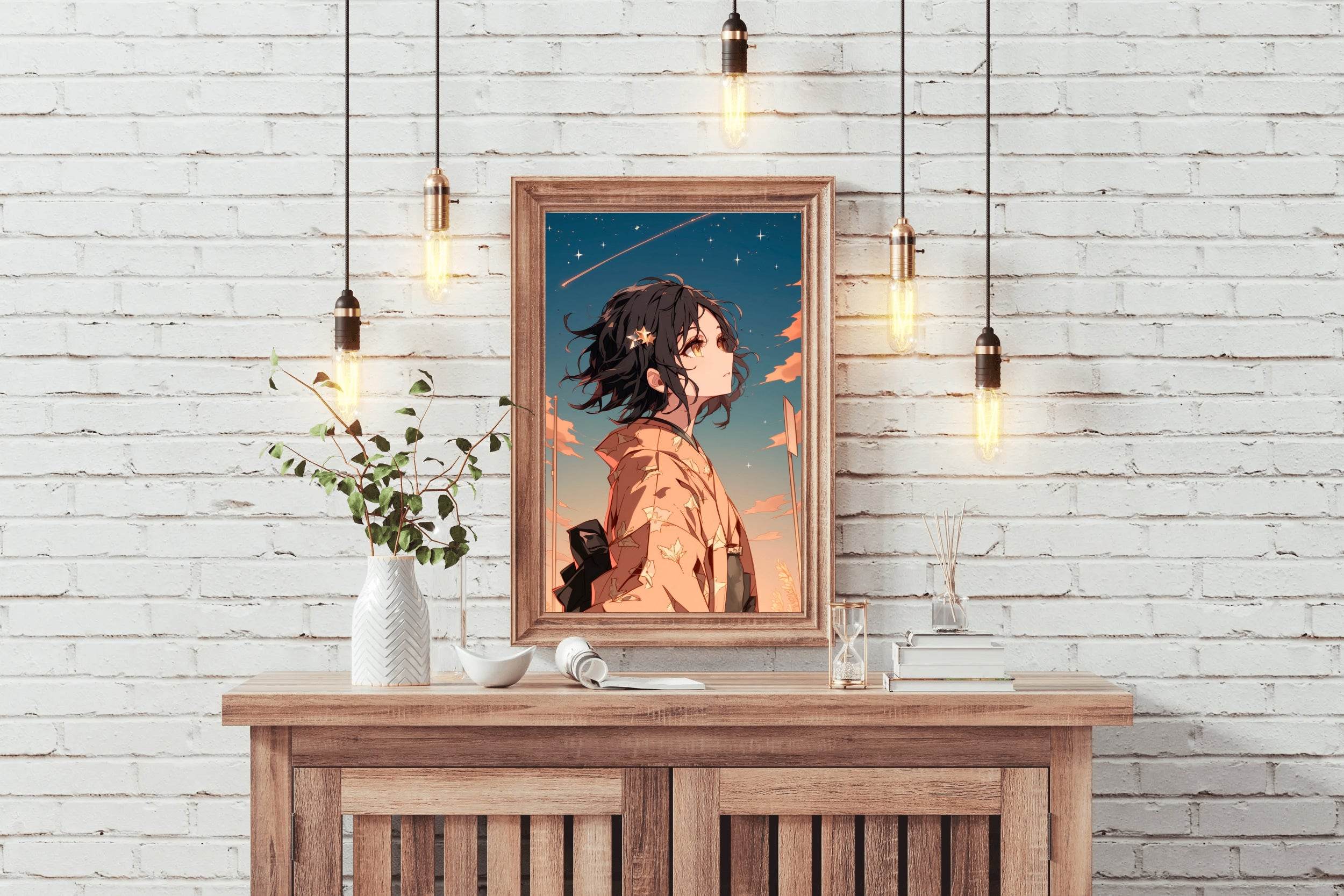 Sakura Enchantresses Anime Wall Art - beink online art store