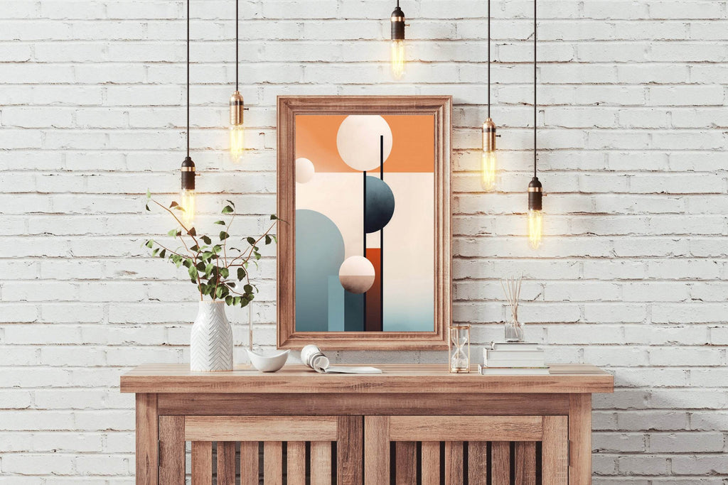 Geometric Abstract Wall Art - beink online art store