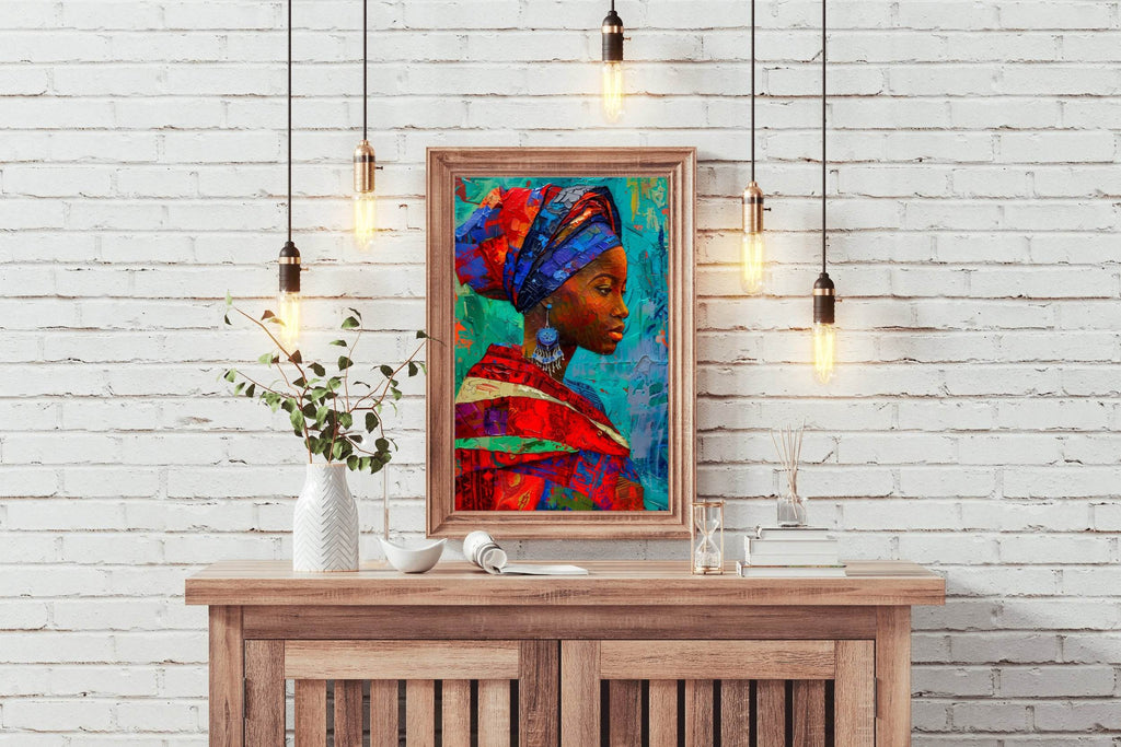 Noble Woman Wall Art - beink online art store