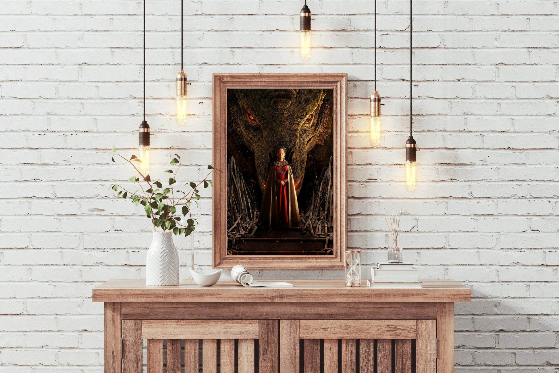 House of the Dragon Rhaenyra Targaryen Wall Art - beink online art store