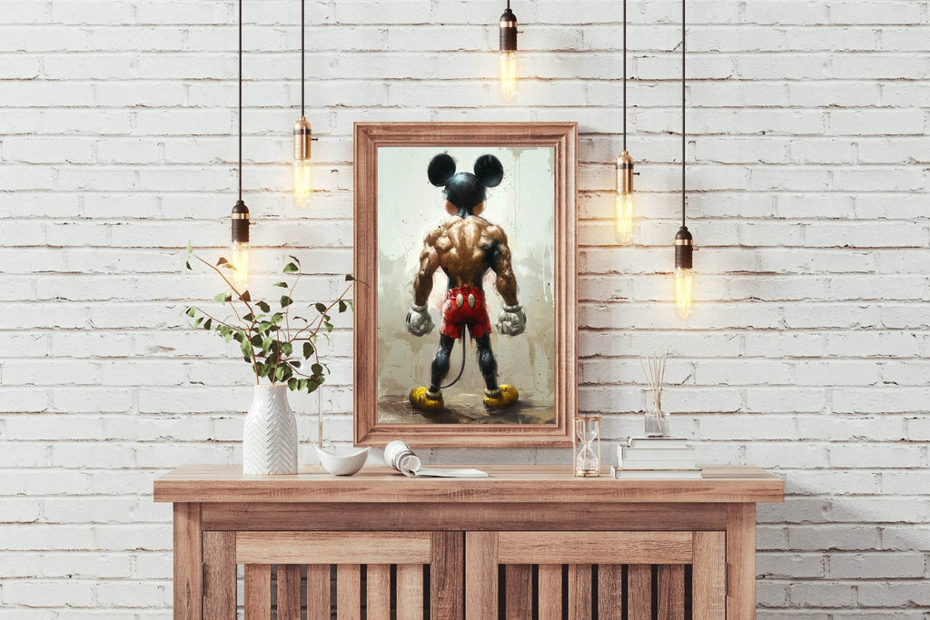 Mickey the Mighty Wall Art - beink online art store