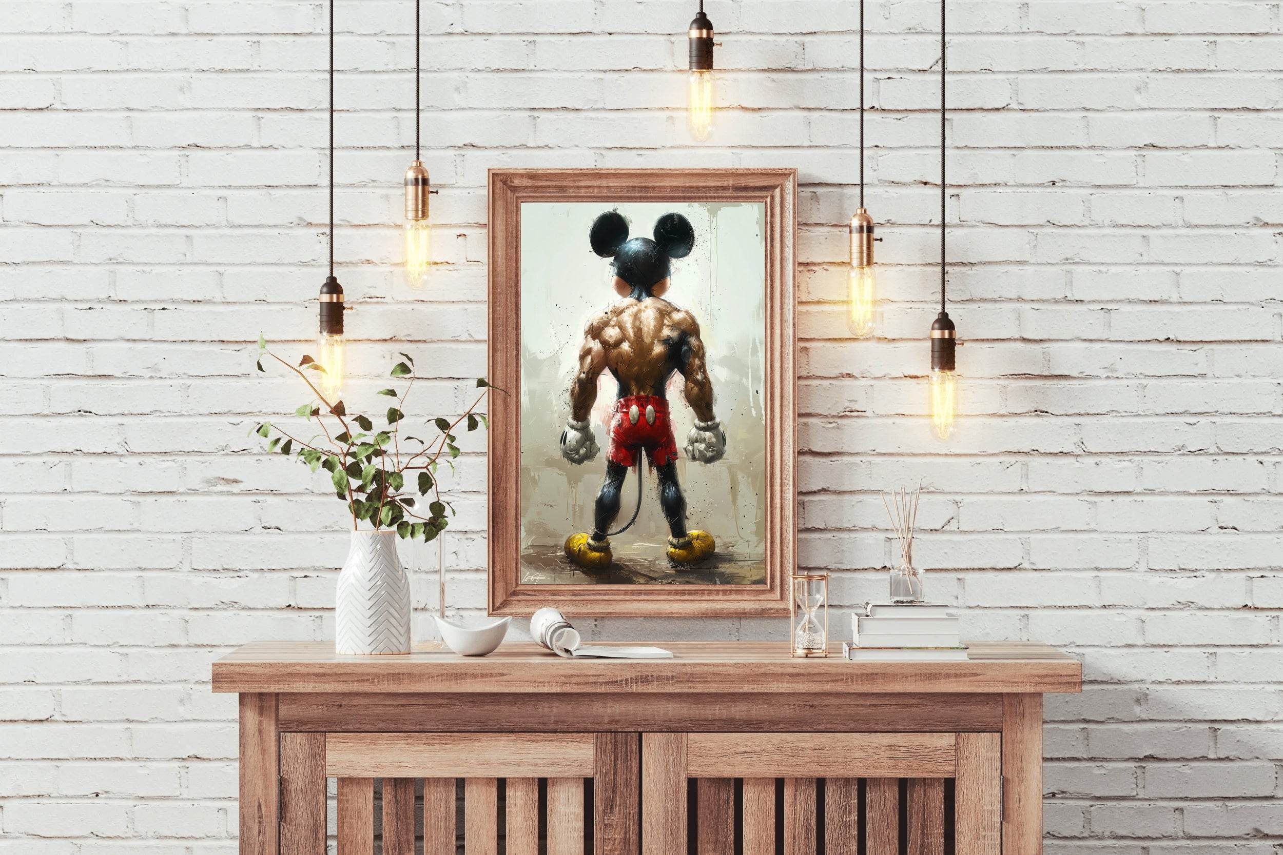 Mickey the Mighty Wall Art - beink online art store