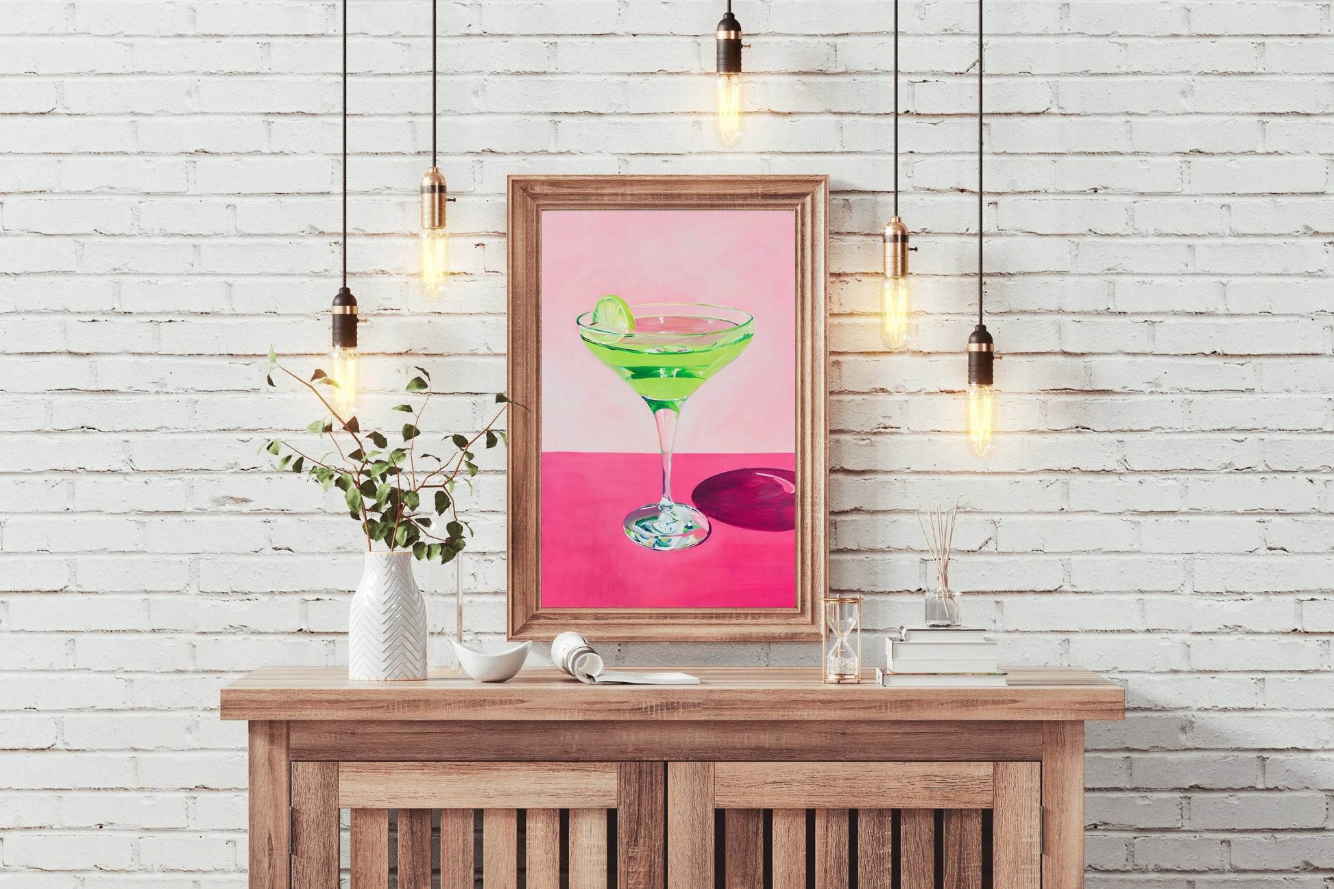 Refreshing Cocktail Margarita Wall Art - beink online art store