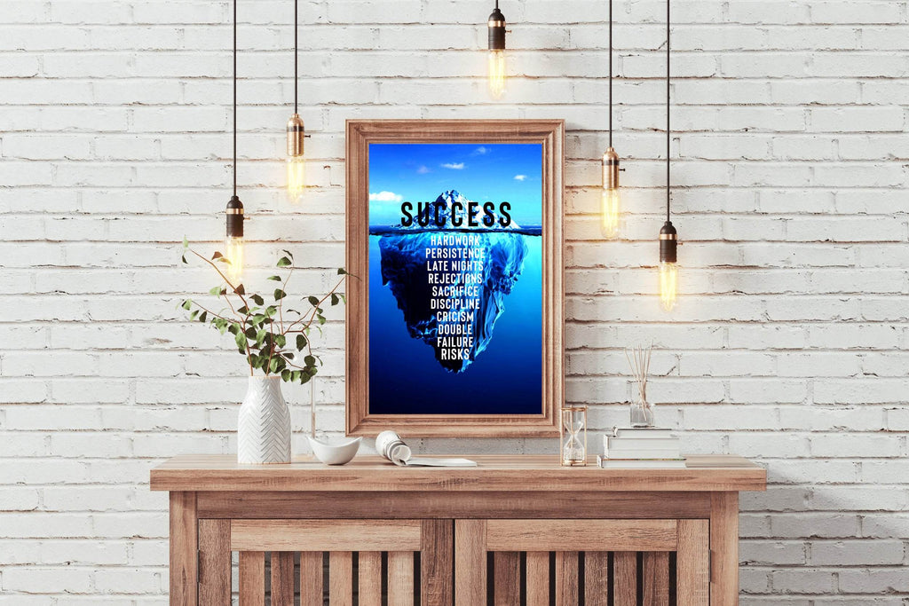 A Path to Success Motivational Wall Art - beink online art store