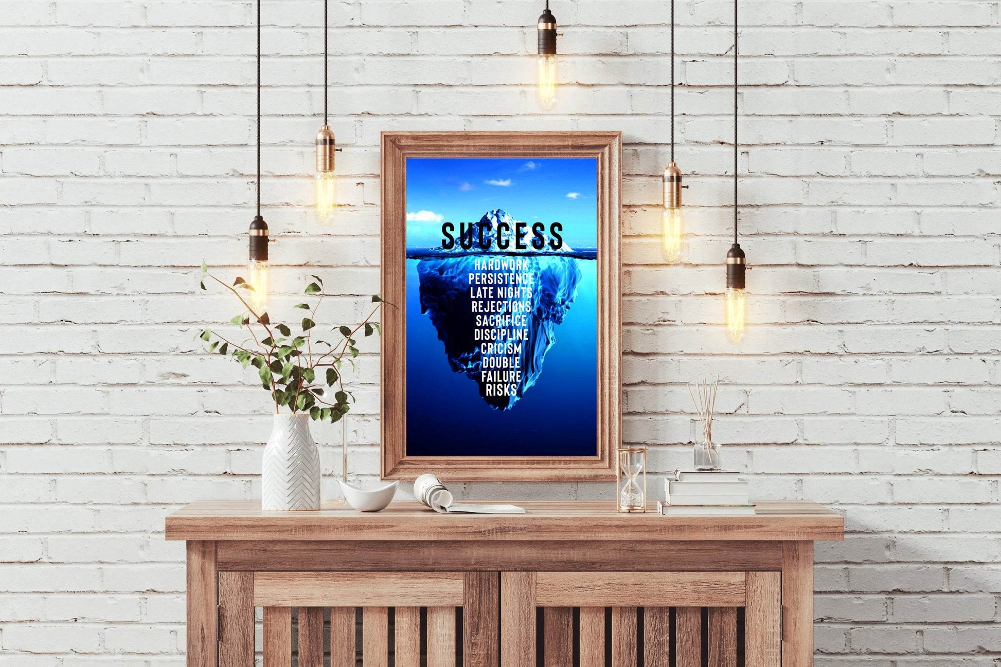 A Path to Success Motivational Wall Art - beink online art store