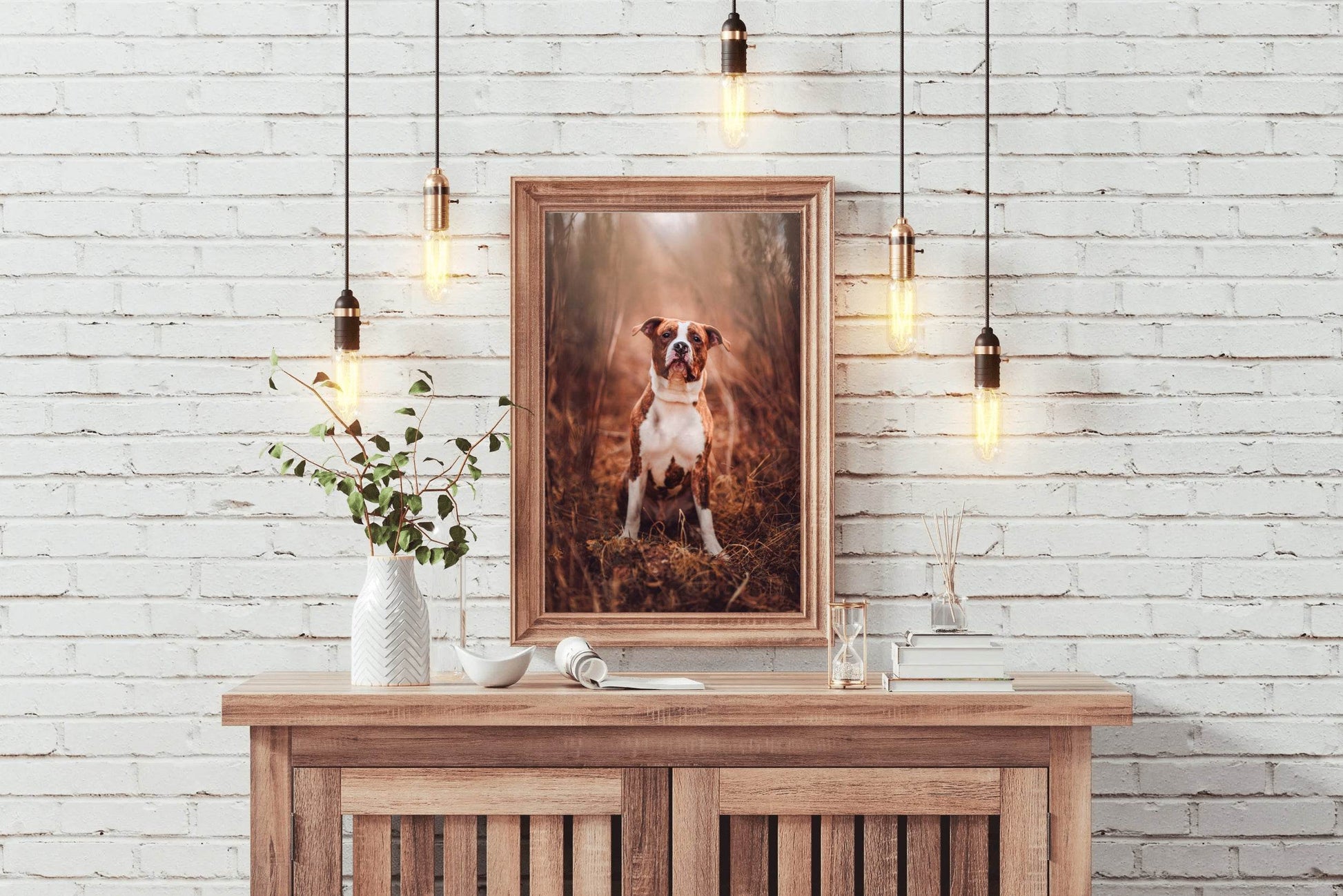 Picture of Standing Pit Bull Wall Art - beink online art store