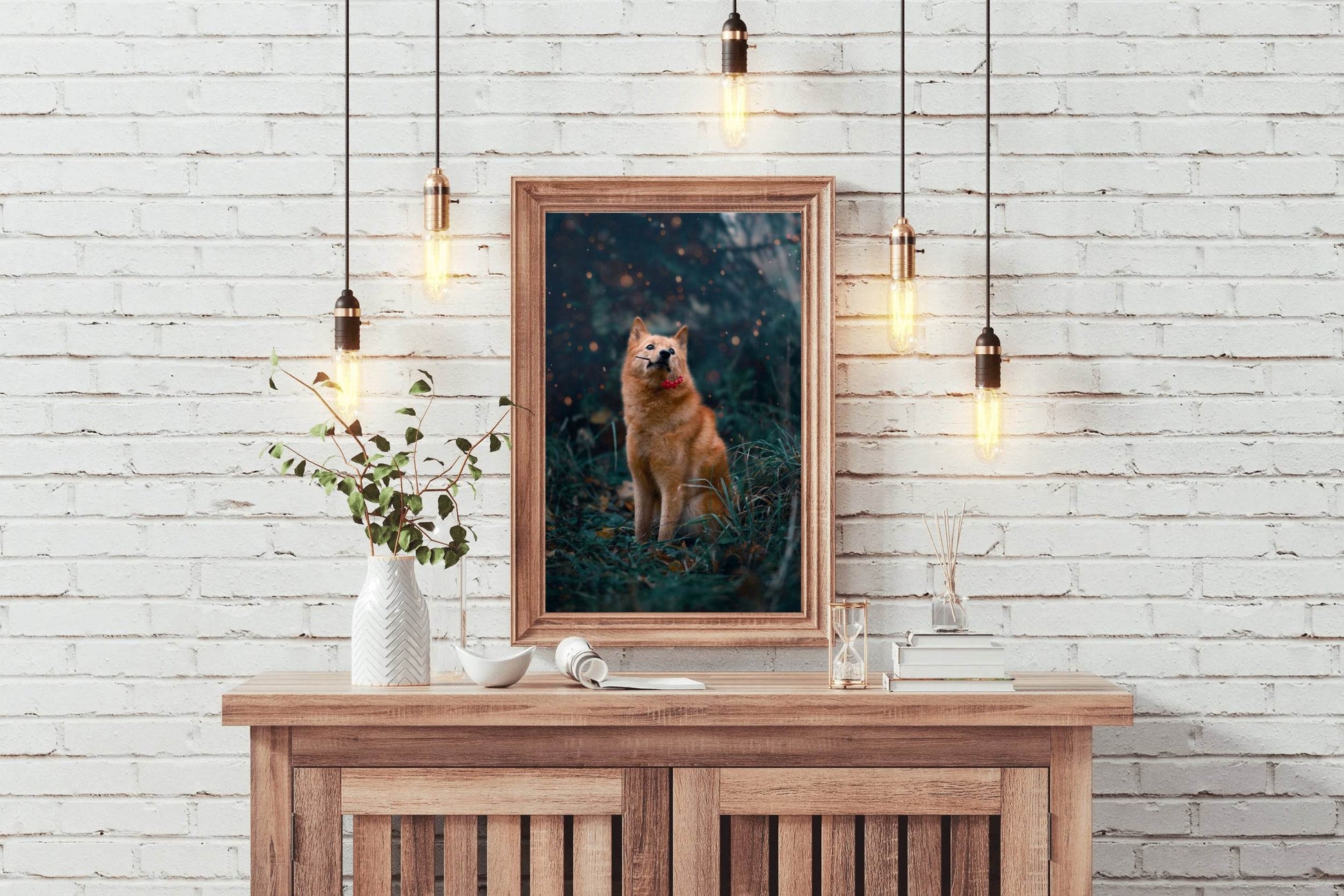 Finnish Spitz Animal Wall Art - beink online art store