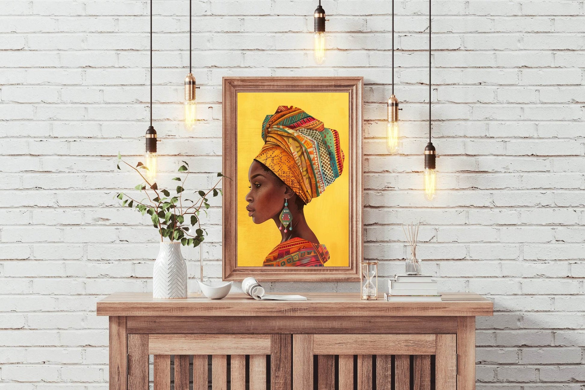 African Beauty Faces Wall Art - beink online art store