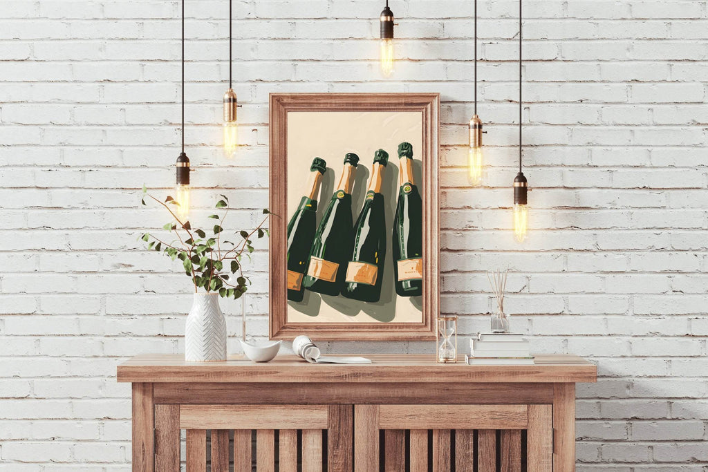 Vip Champagne Wall Art - beink online art store