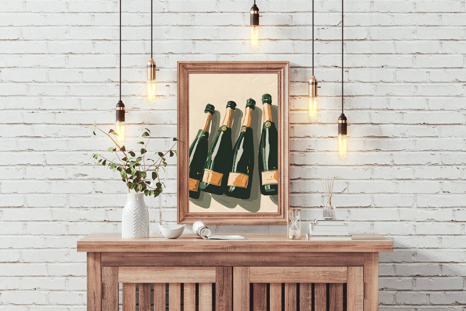 Vip Champagne Wall Art - beink online art store