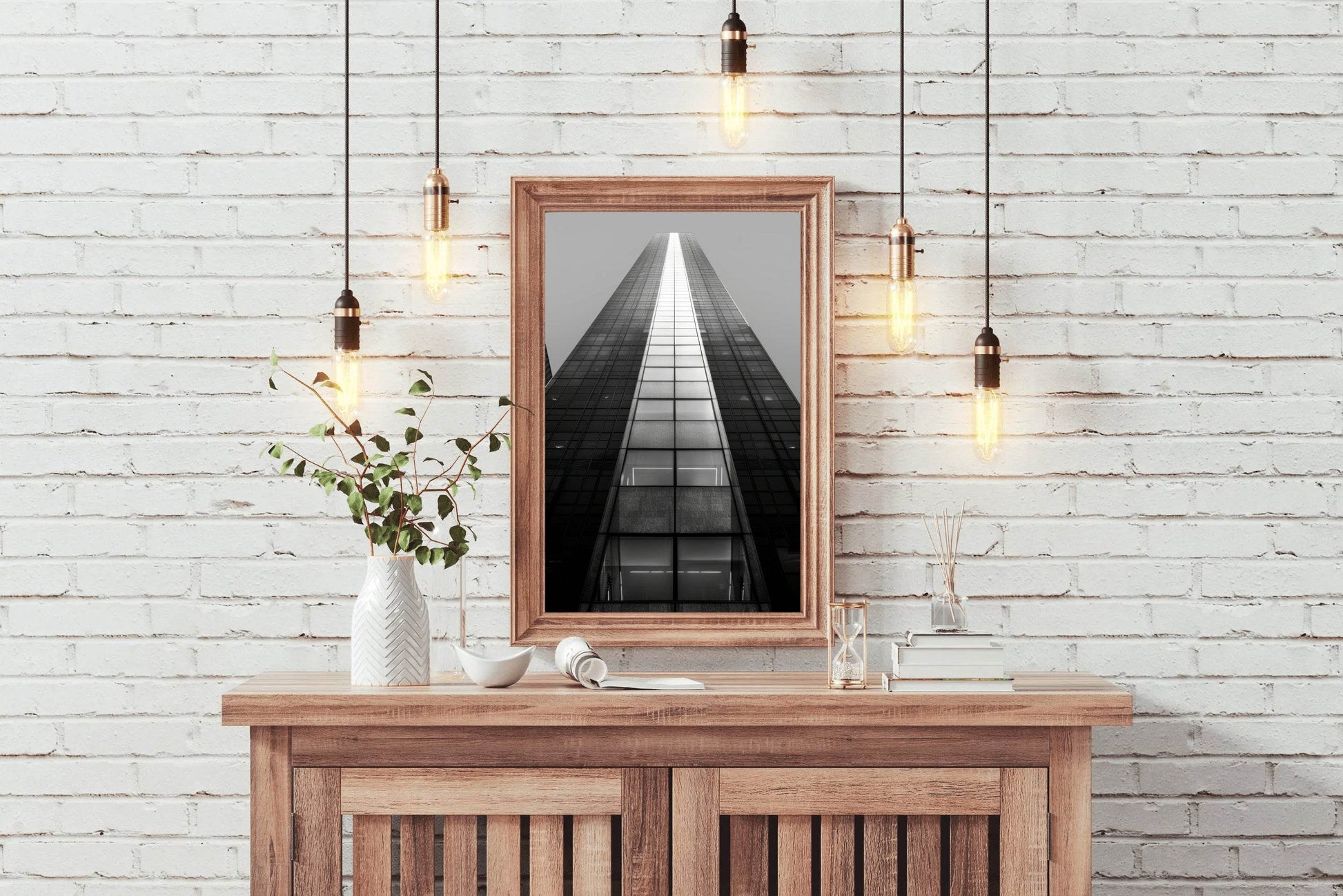 Glass Tower Wall Art - beink online art store