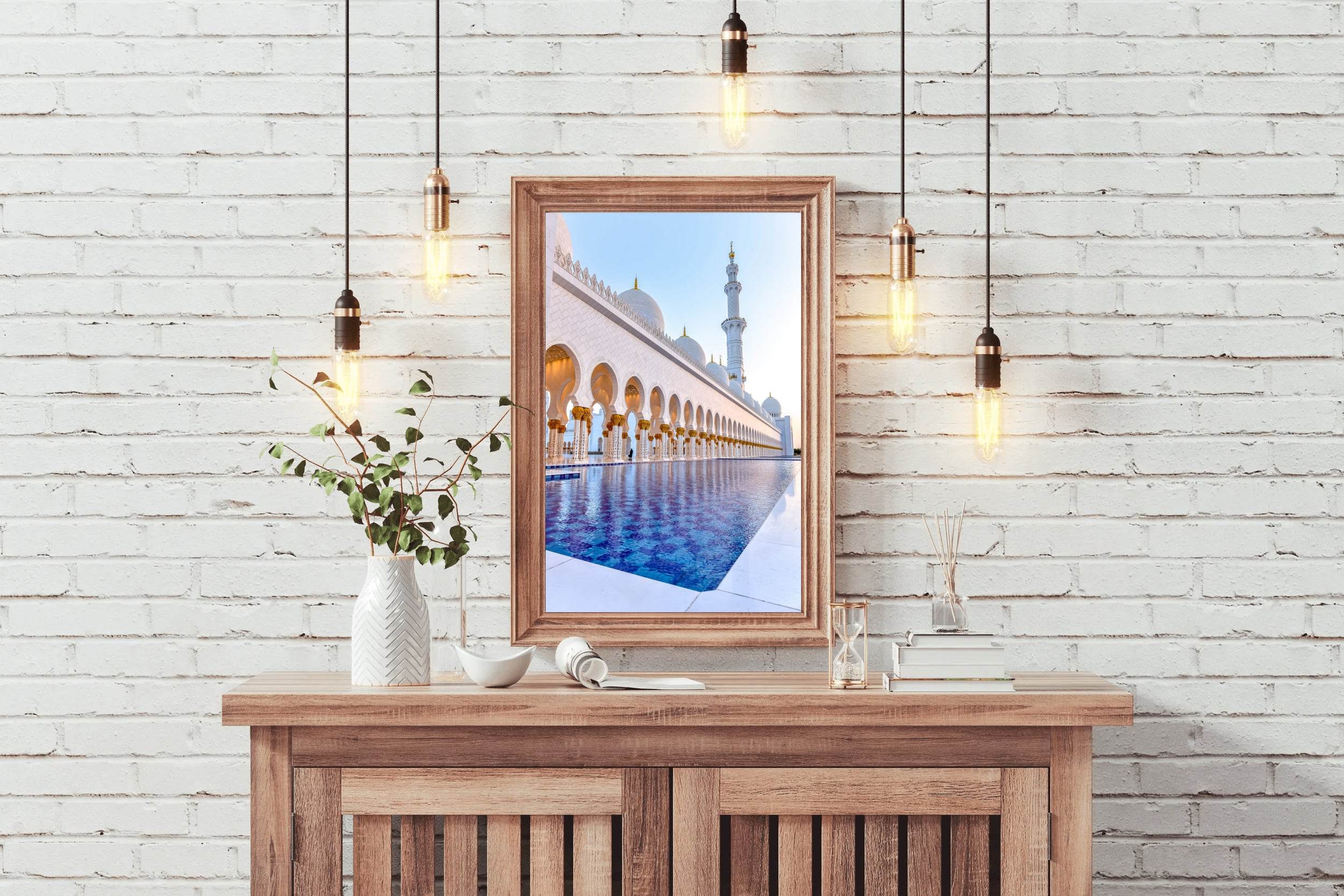 Tranquility of the Mosque Wall Art - beink online art store