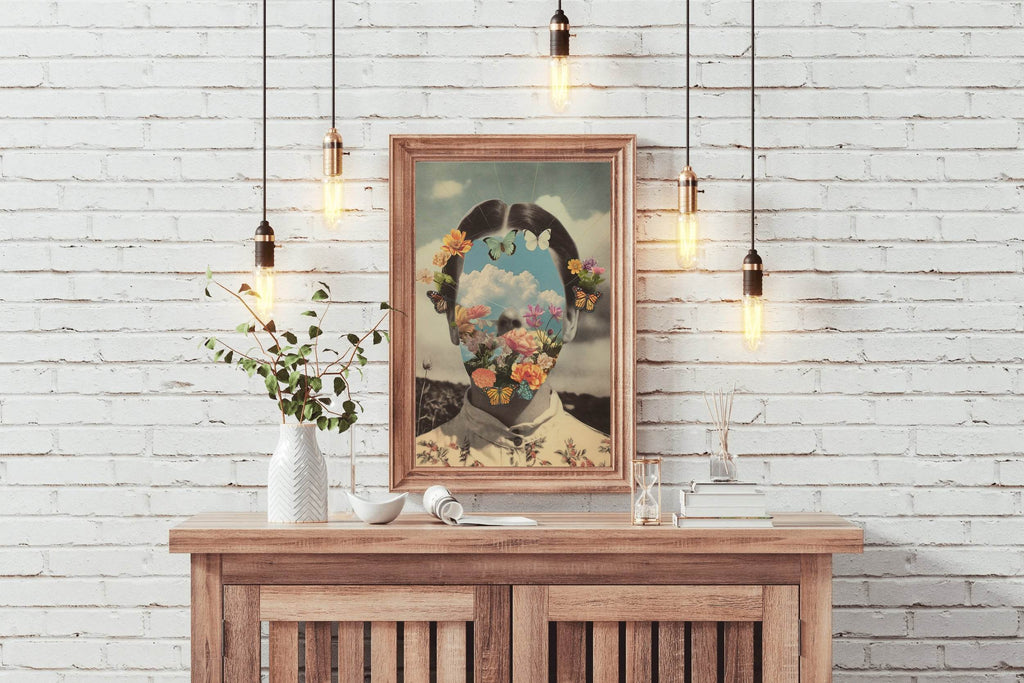 The Face Of A Girl Without A Face Wall Art - beink online art store