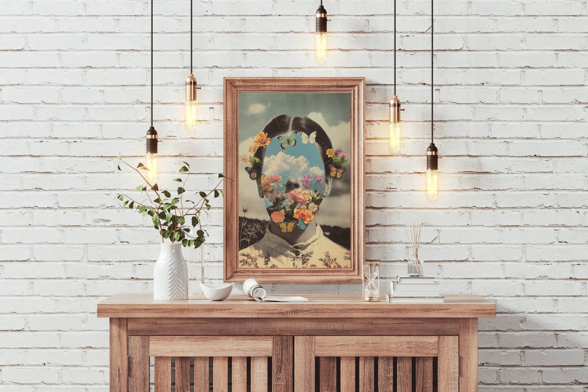 The Face Of A Girl Without A Face Wall Art - beink online art store