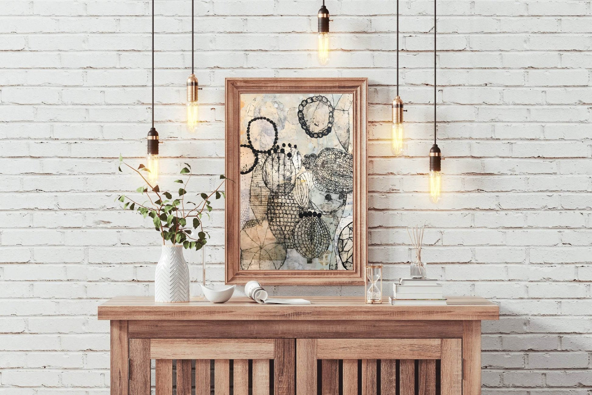 Seeds and Beads Wall Art - beink online art store