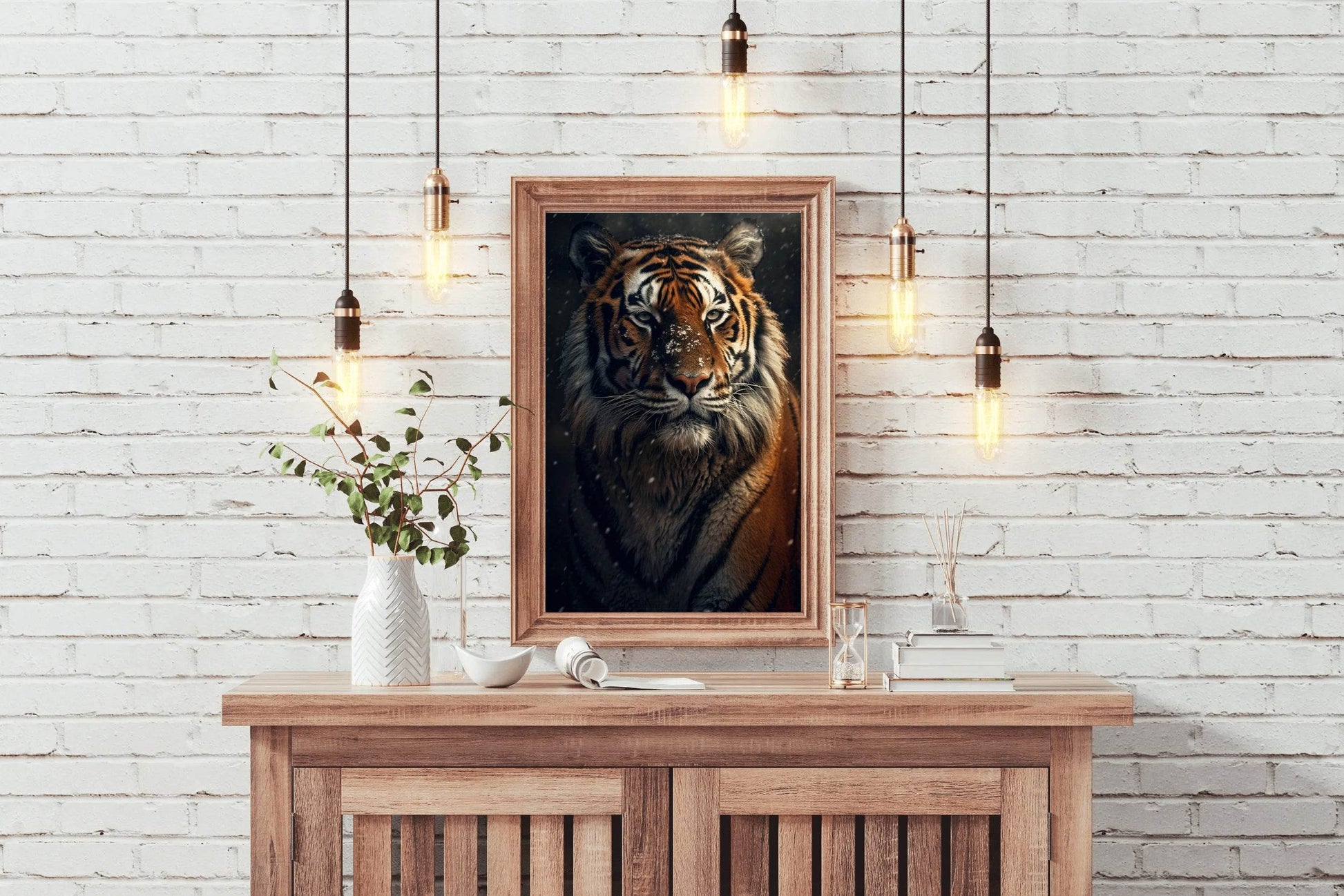 Siberian Tiger Animal Wall Art - beink online art store