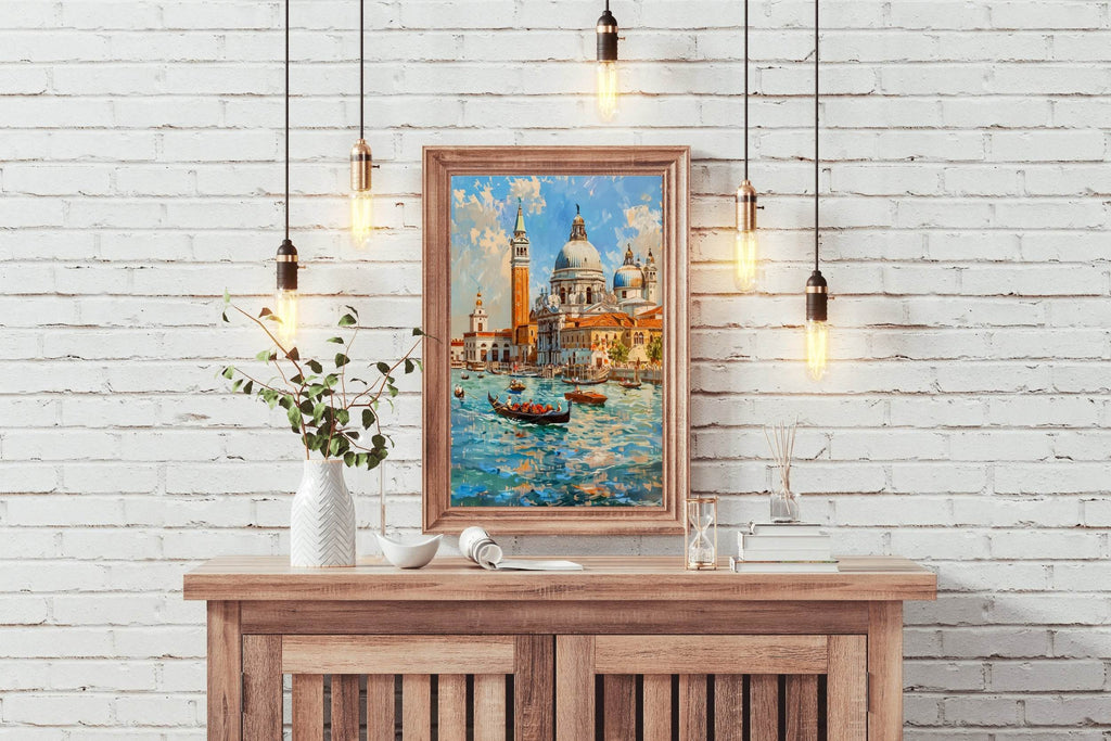 Beautiful View of Santa Maria Della Salute Wall Art - beink online art store