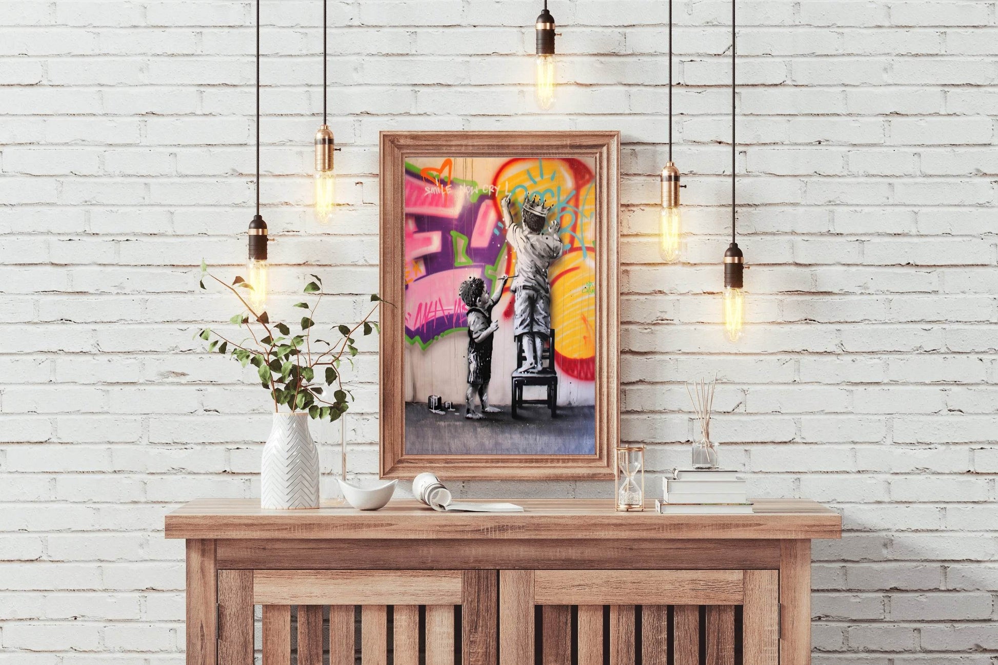 Kids Painting- Mixed Emotions Motivational Wall Art - beink online art store