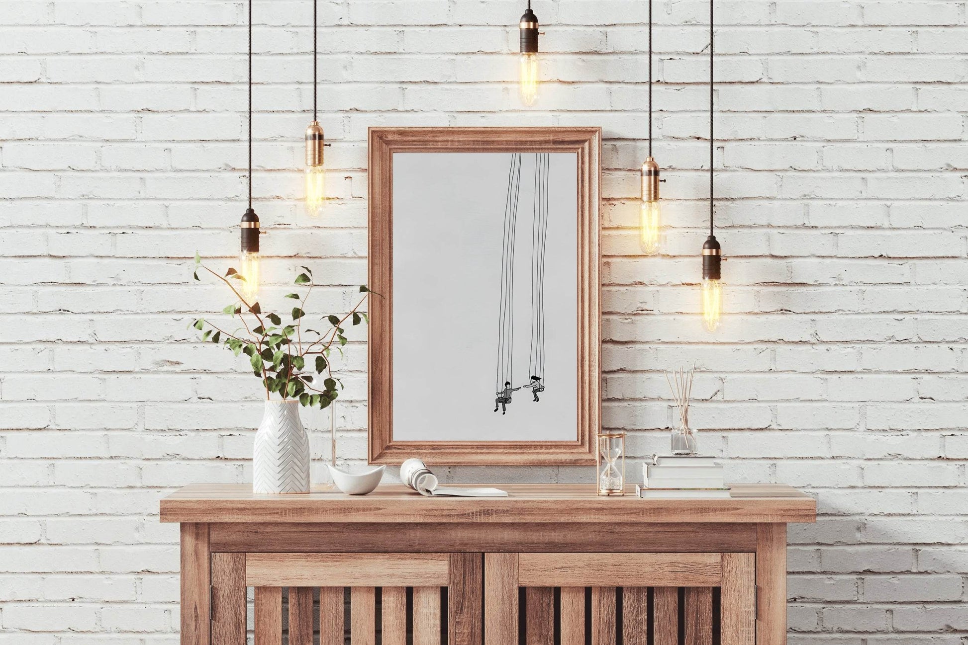 Swinging Dreamsm Modern Wall Art - beink online art store