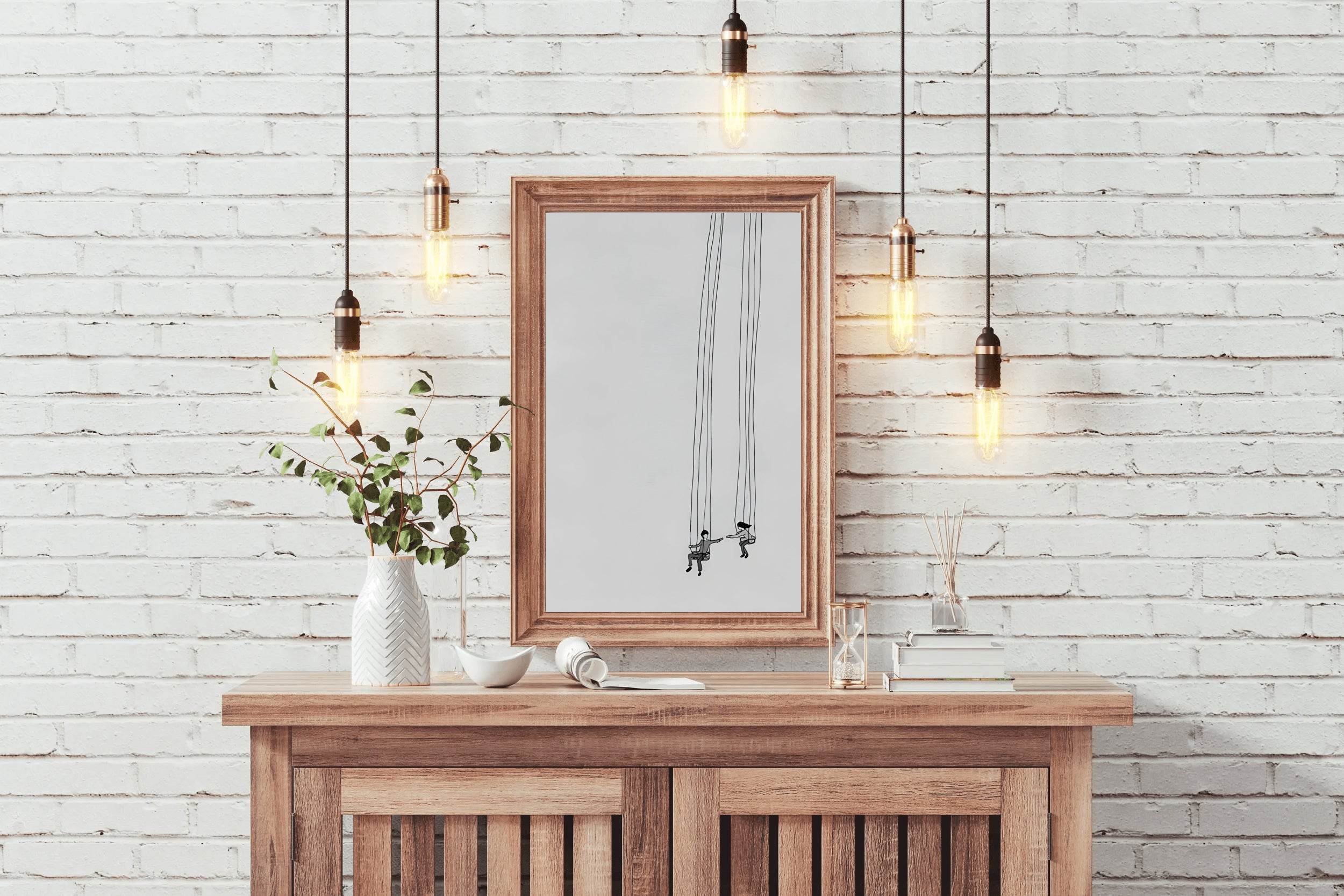 Swinging Dreamsm Modern Wall Art - beink online art store