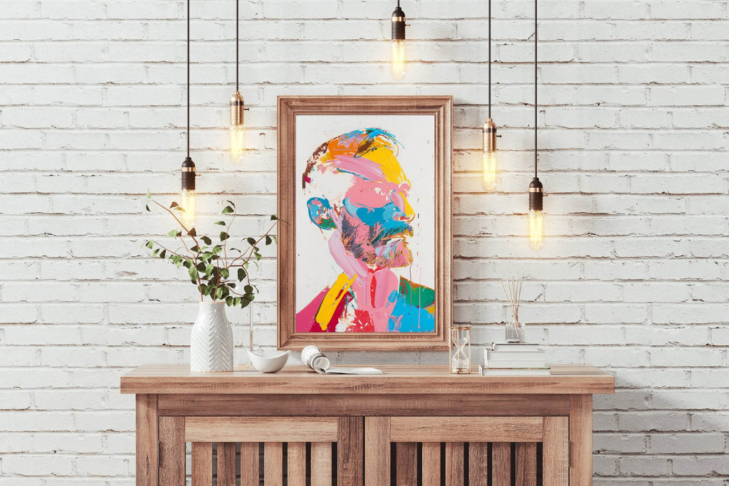 Acrylic Portrait Painting Wall Art - beink online art store