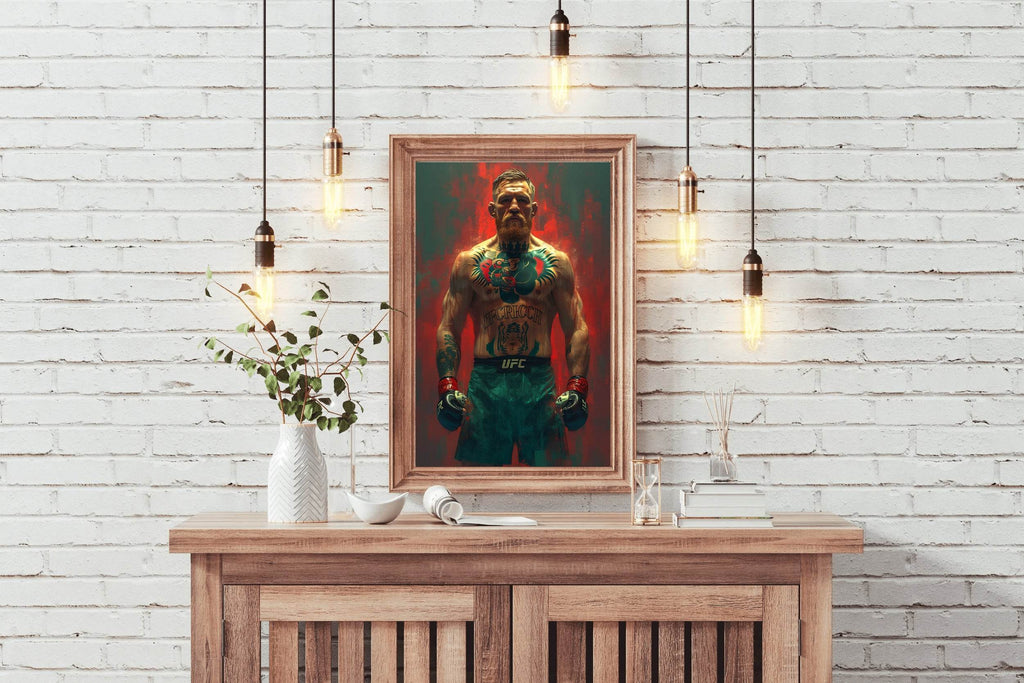 Master Flame Sports Aesthetic Wall Art Poster for Living Room, Home & Wall Decor | McGregor - beink online art store