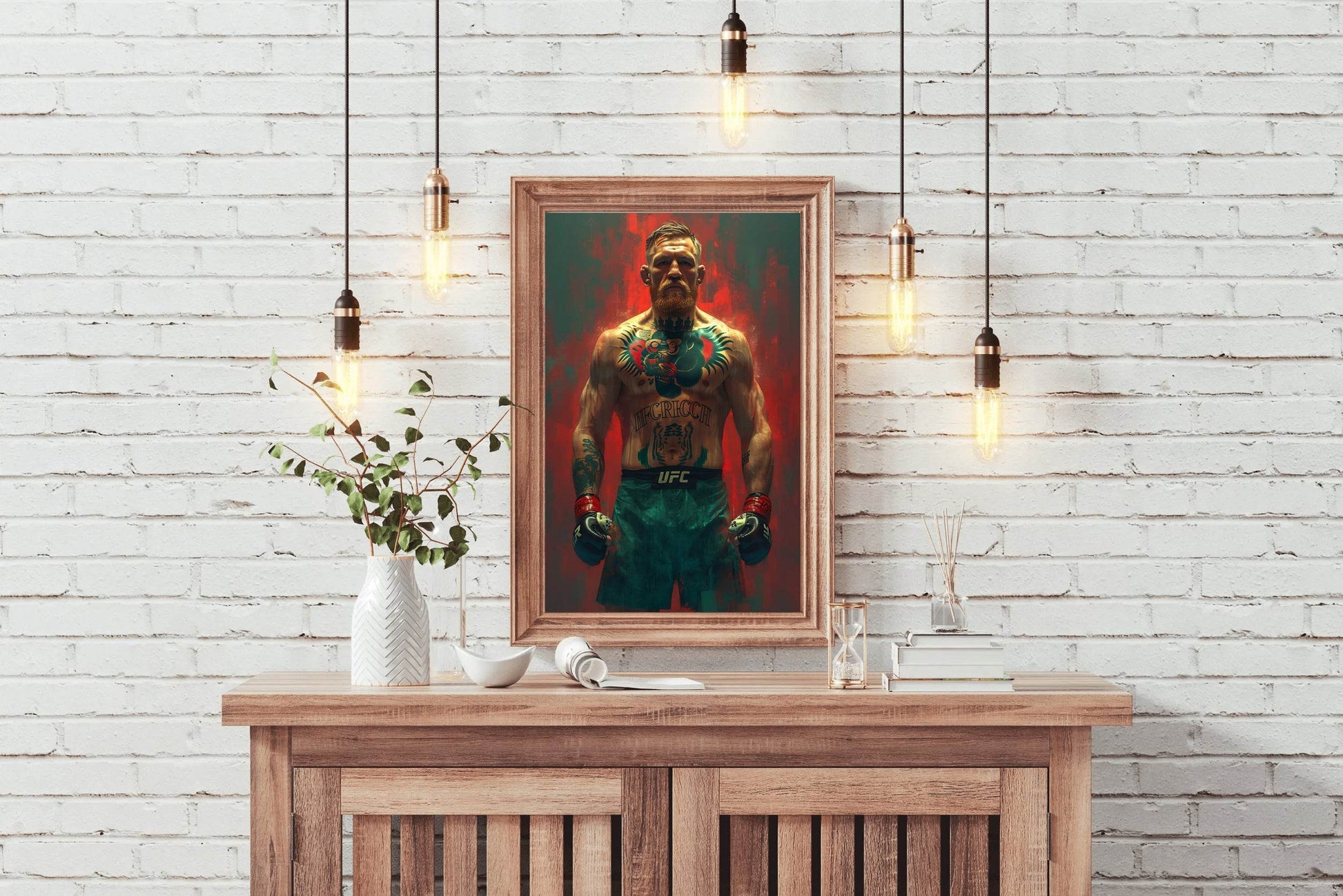 Master Flame Sports Aesthetic Wall Art Poster for Living Room, Home & Wall Decor | McGregor - beink online art store
