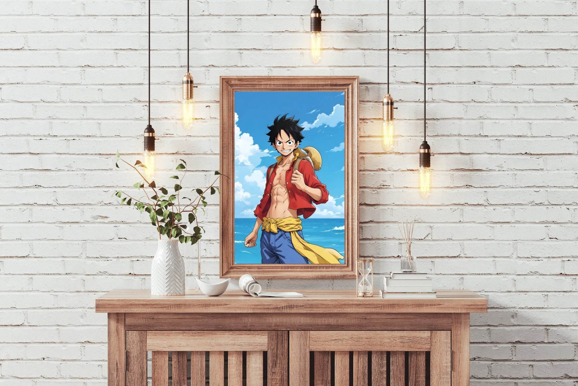 Monkey D. Luffy Anime Wall Art - beink online art store