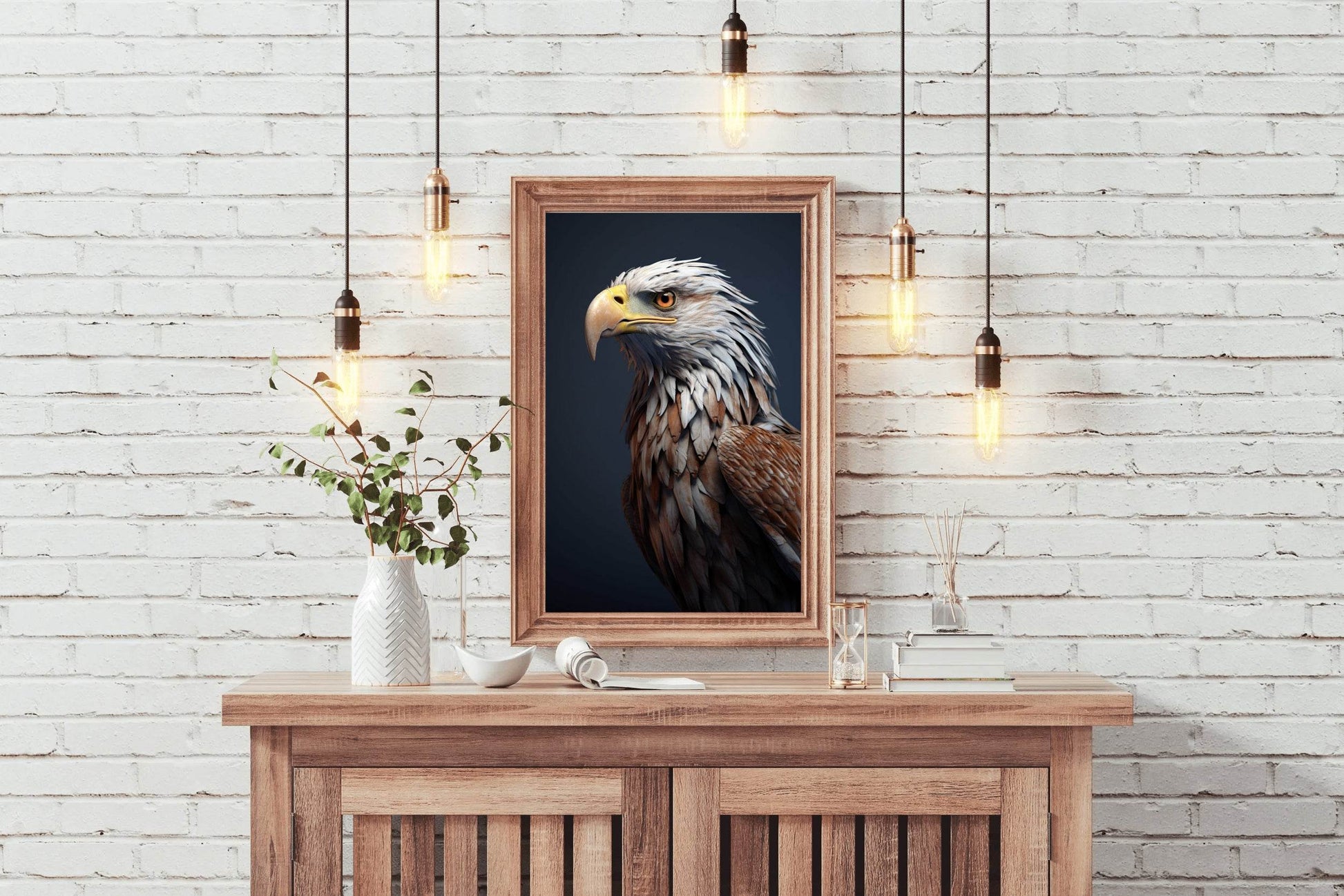 Bald Eagle Bird Wall Art - beink online art store