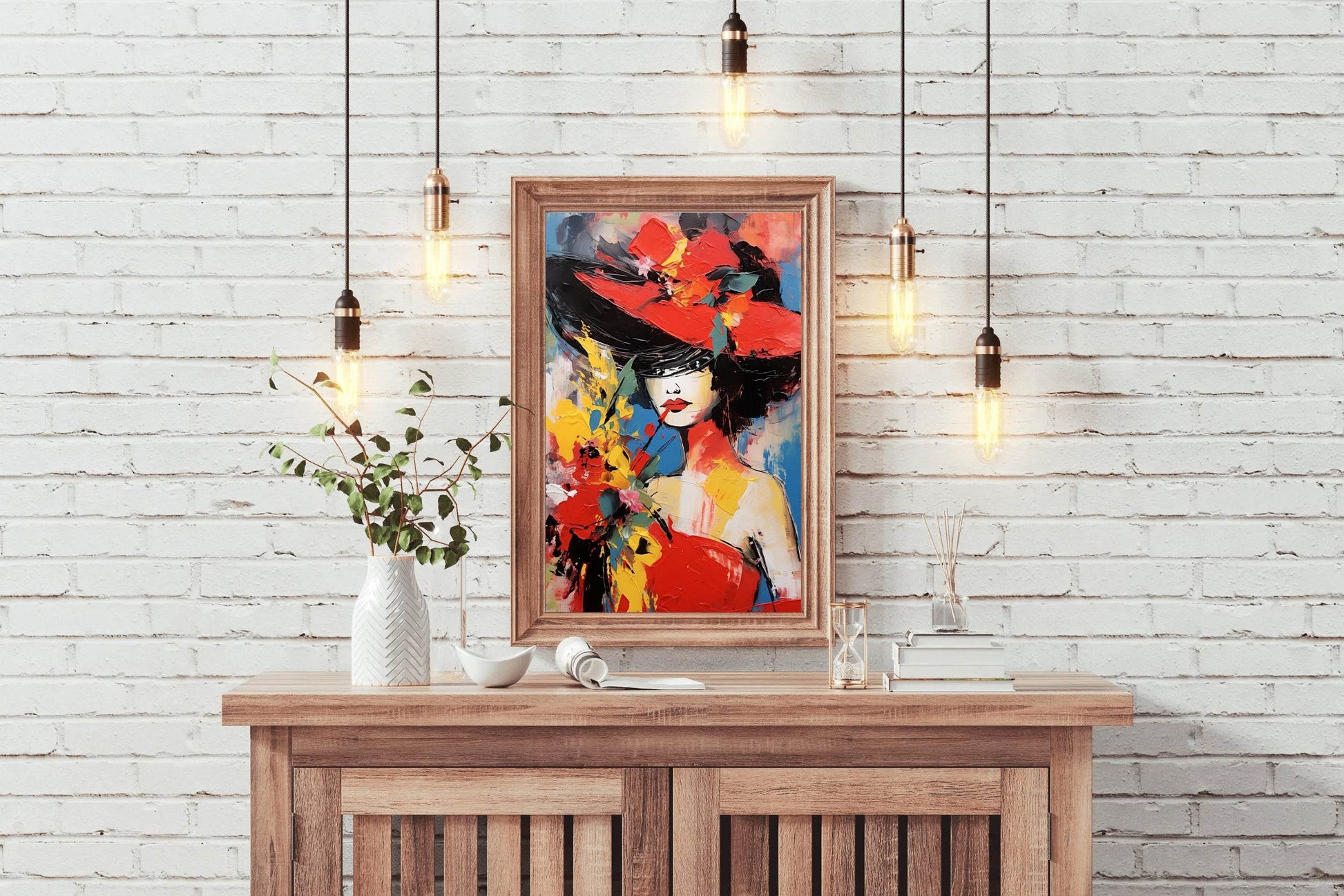 Flower Bride Painting - beink online art store