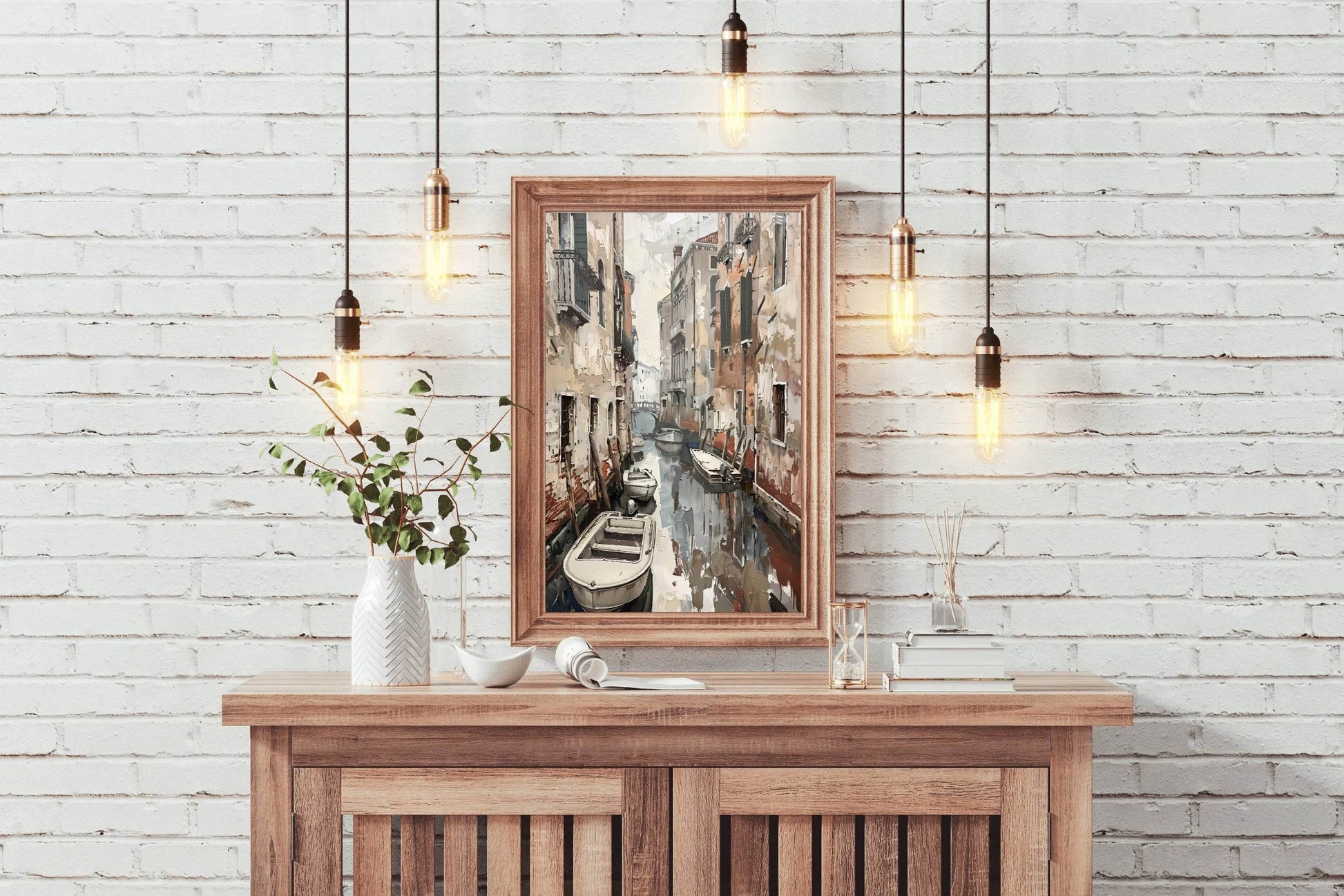 Painting The Streets Of Venice Wall Art - beink online art store