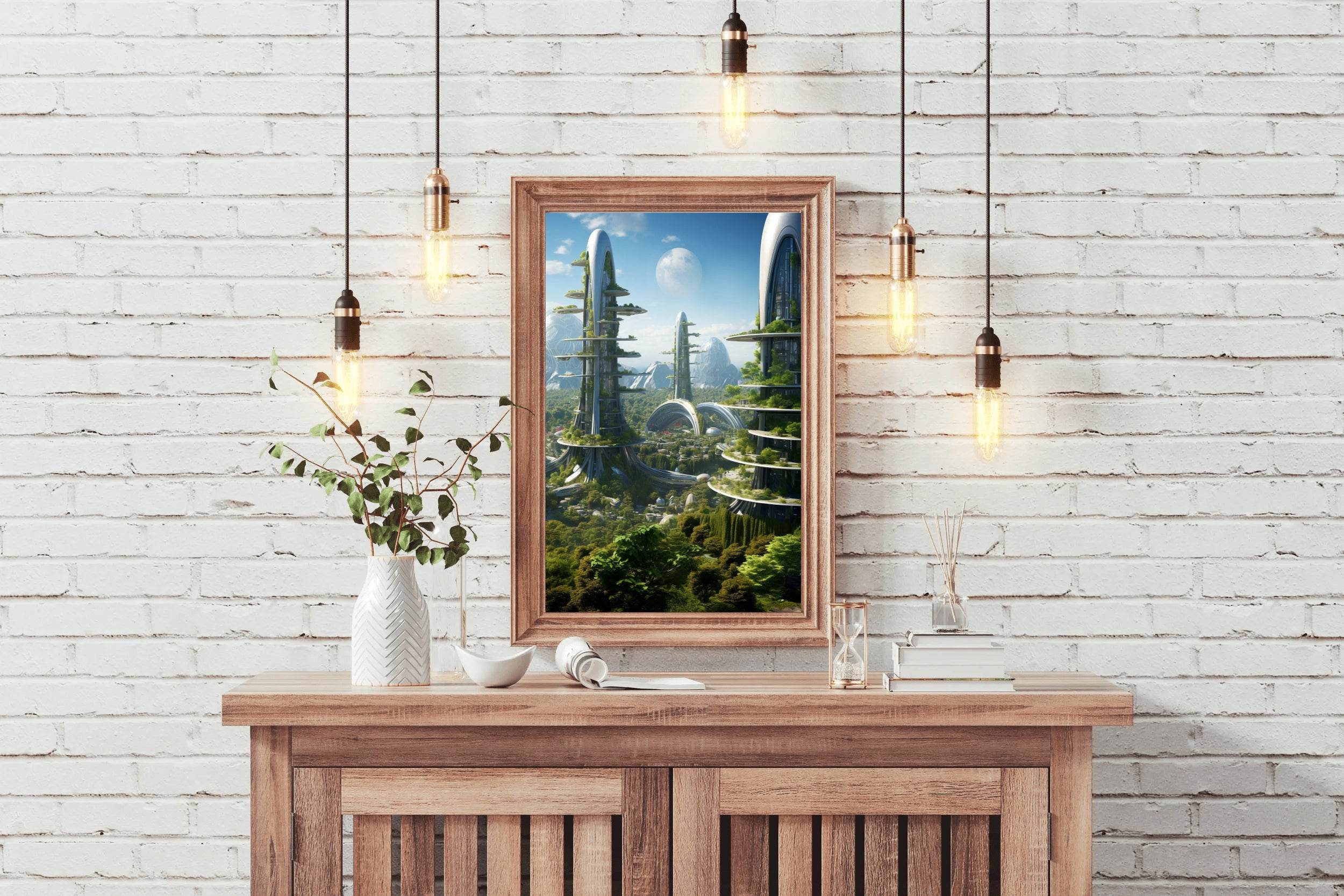 City SPACE Lmaginary Wall Art - beink online art store