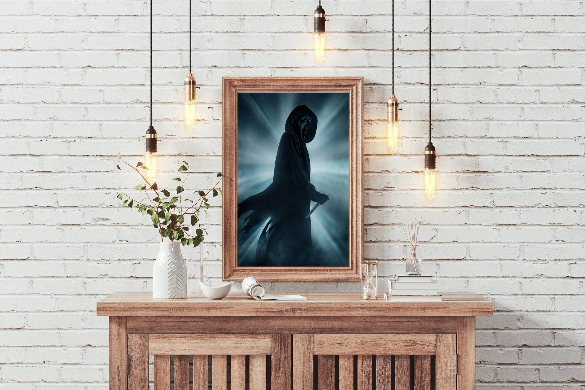 Ghost Face Scream Character Wall Art - beink online art store