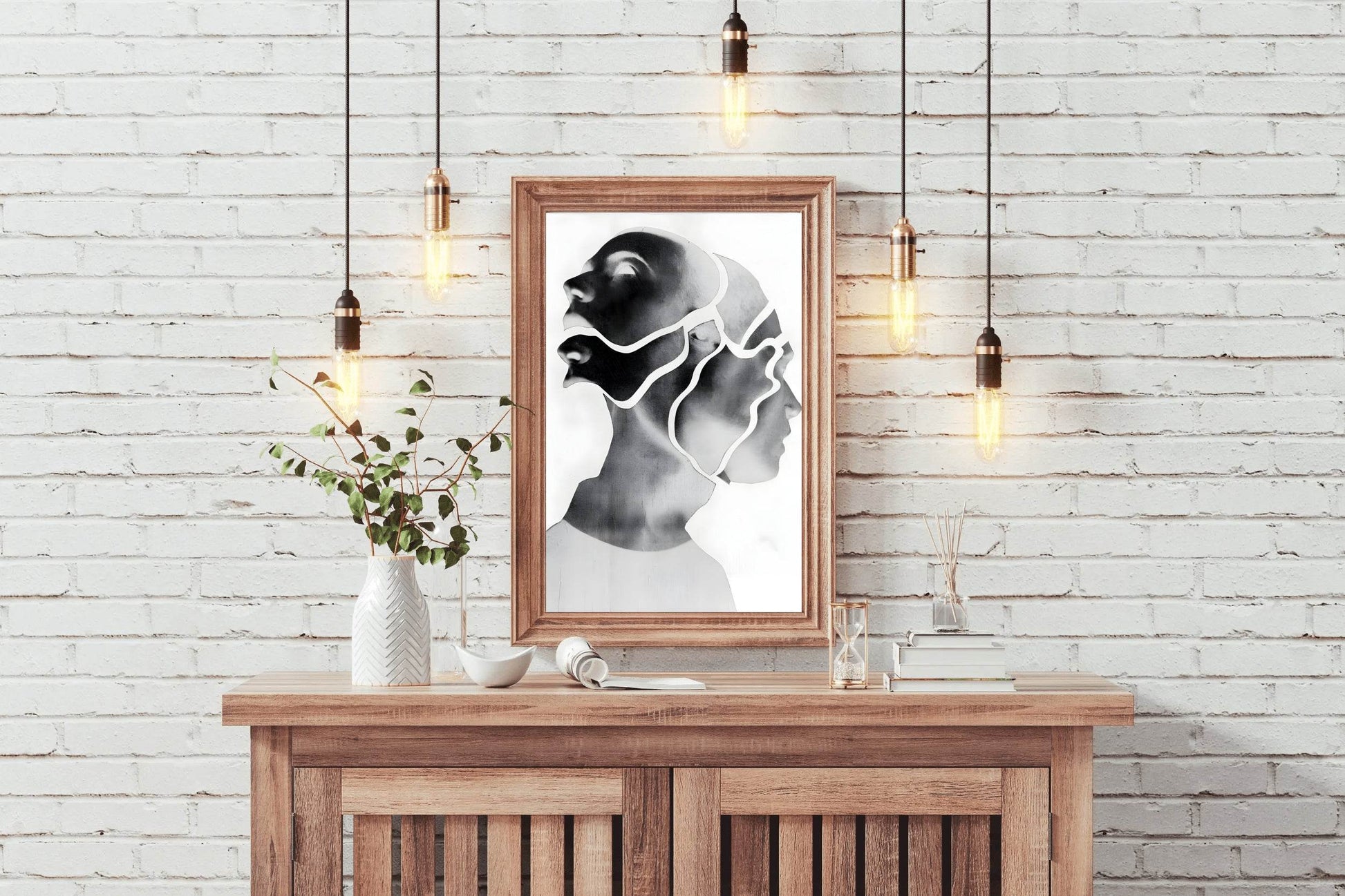 Fragmented Identity Modern Wall Art - beink online art store