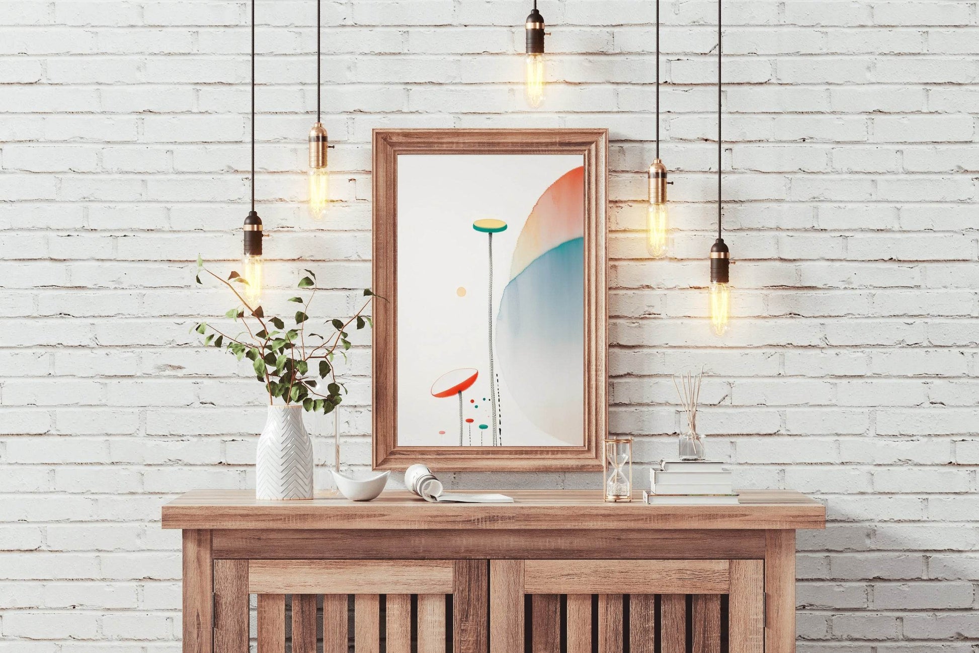 Creative Shapes Abstract Wall Art - beink online art store