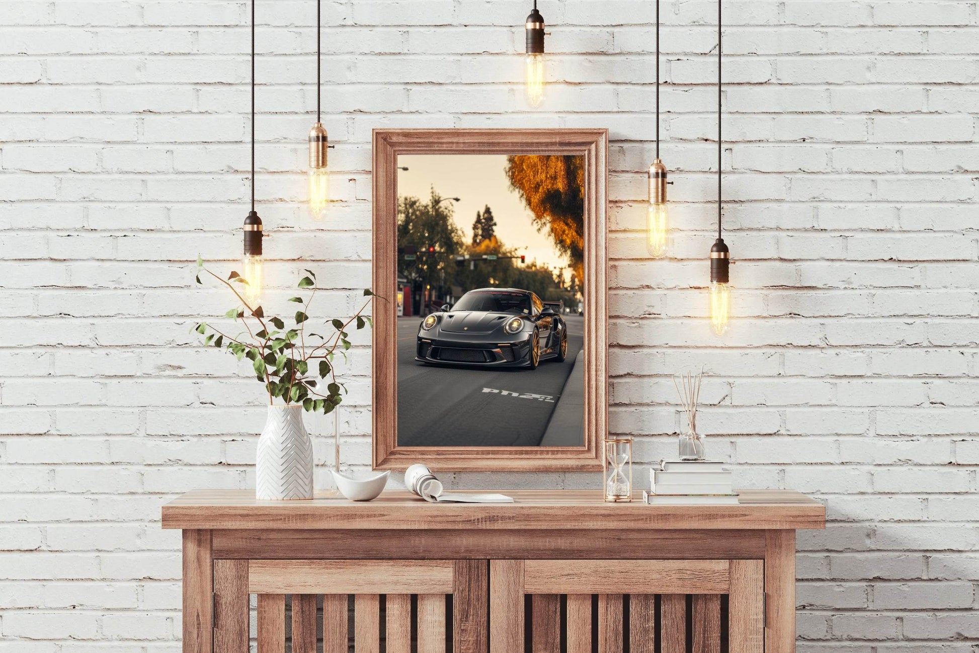 Porsche 718 Cayman Wall Art - beink online art store