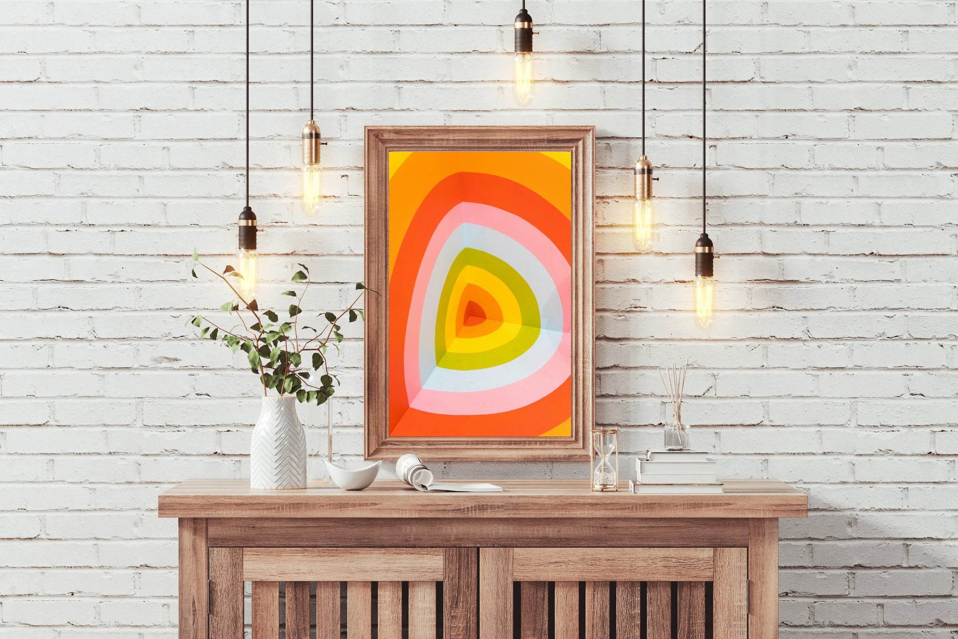 Colorful Paper Abstract Wall Art - beink online art store