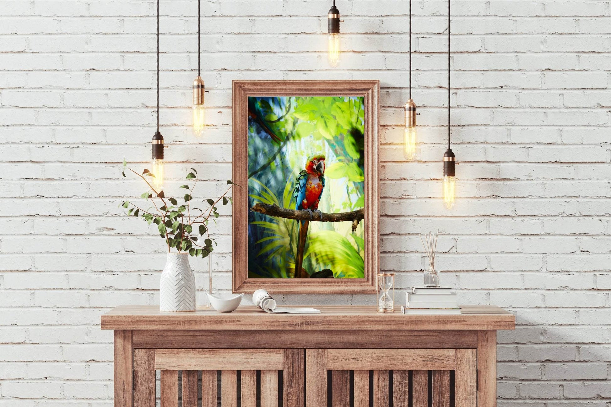 Macaw Bird Wall Art - beink online art store