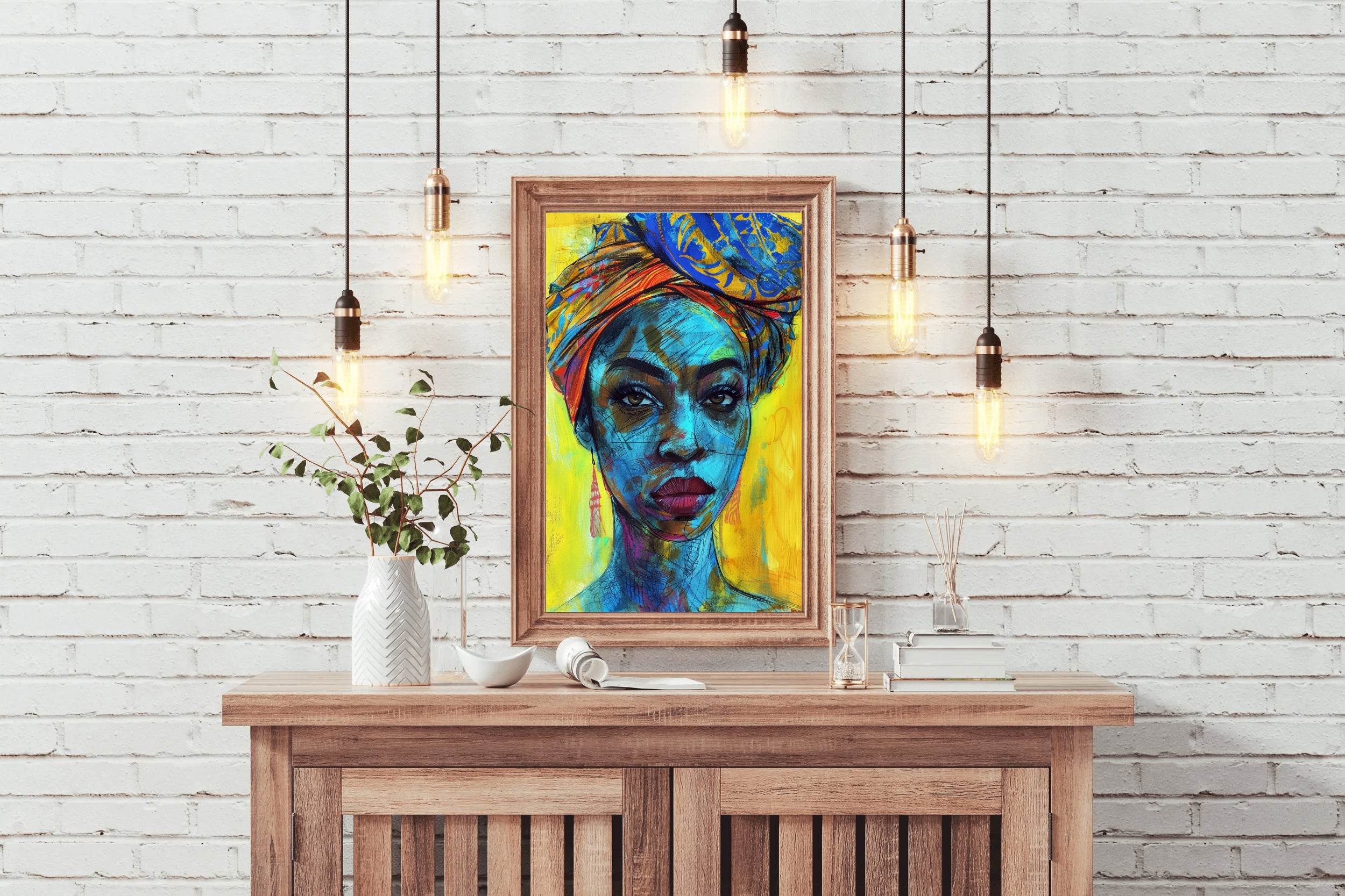Woman Decor Canvas Wall Art - beink online art store