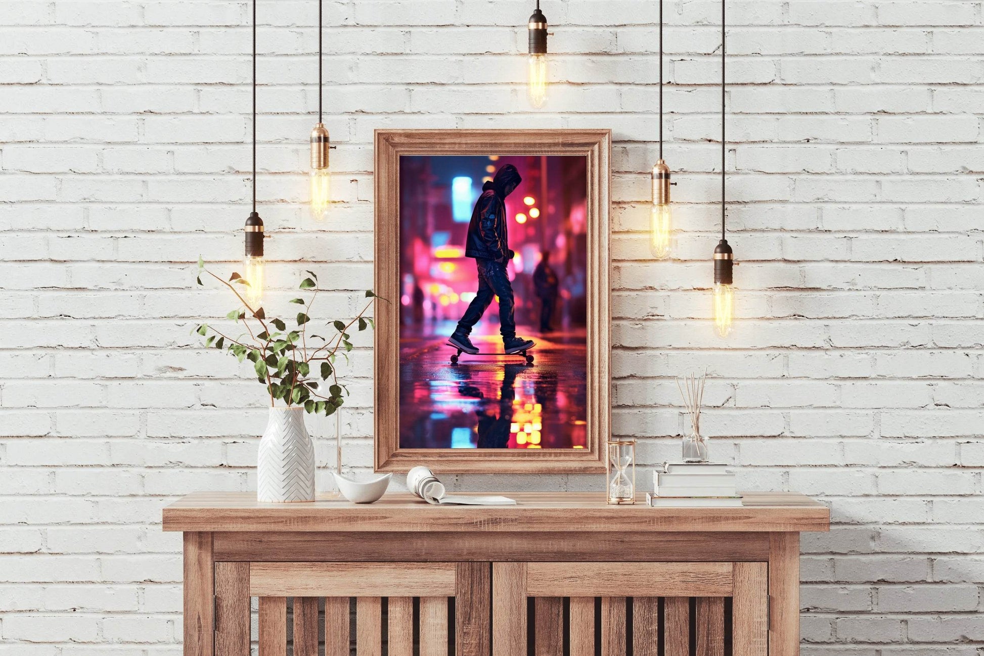 Young Skater Wall Art - beink online art store
