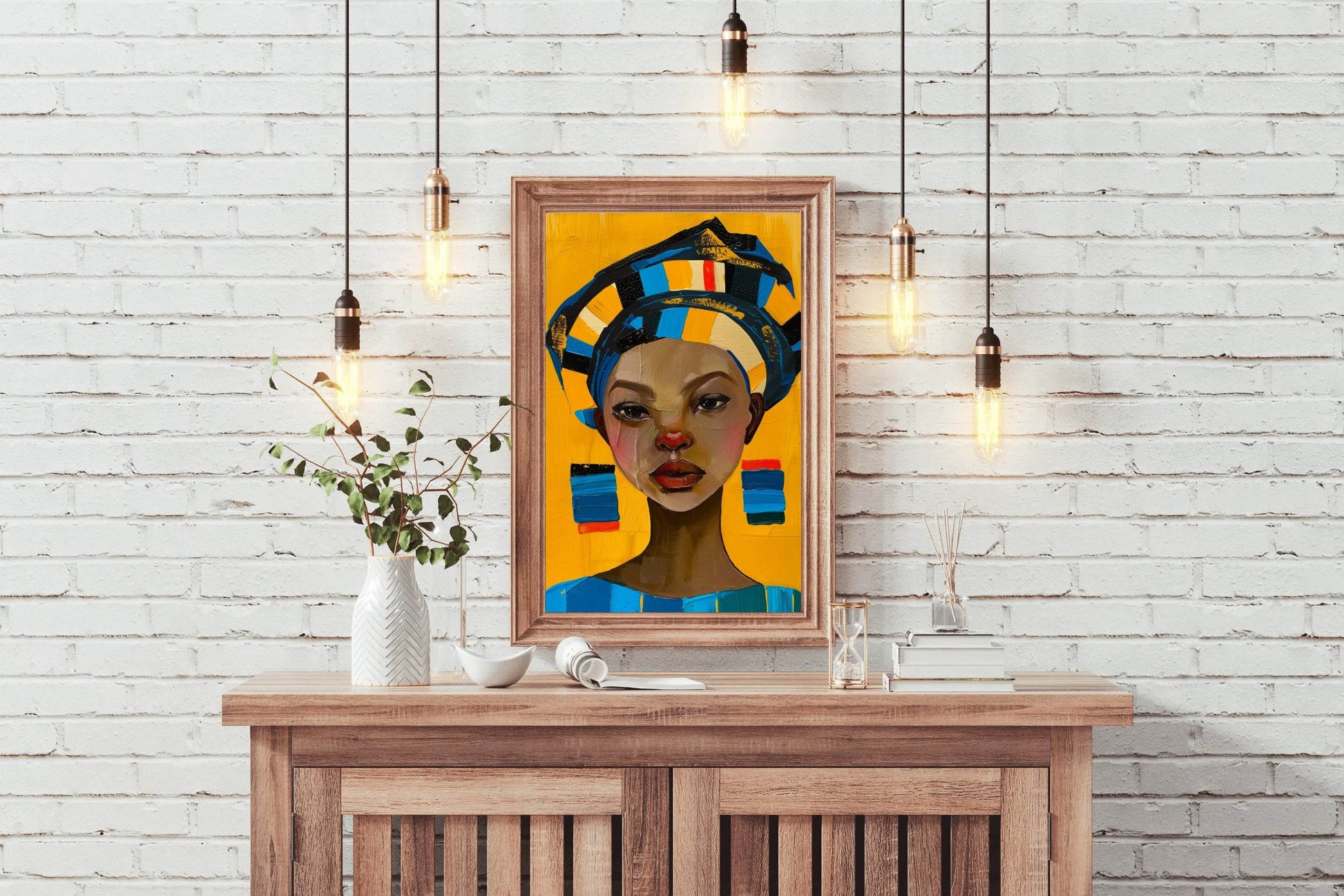 Face Collage Wall Art - beink online art store