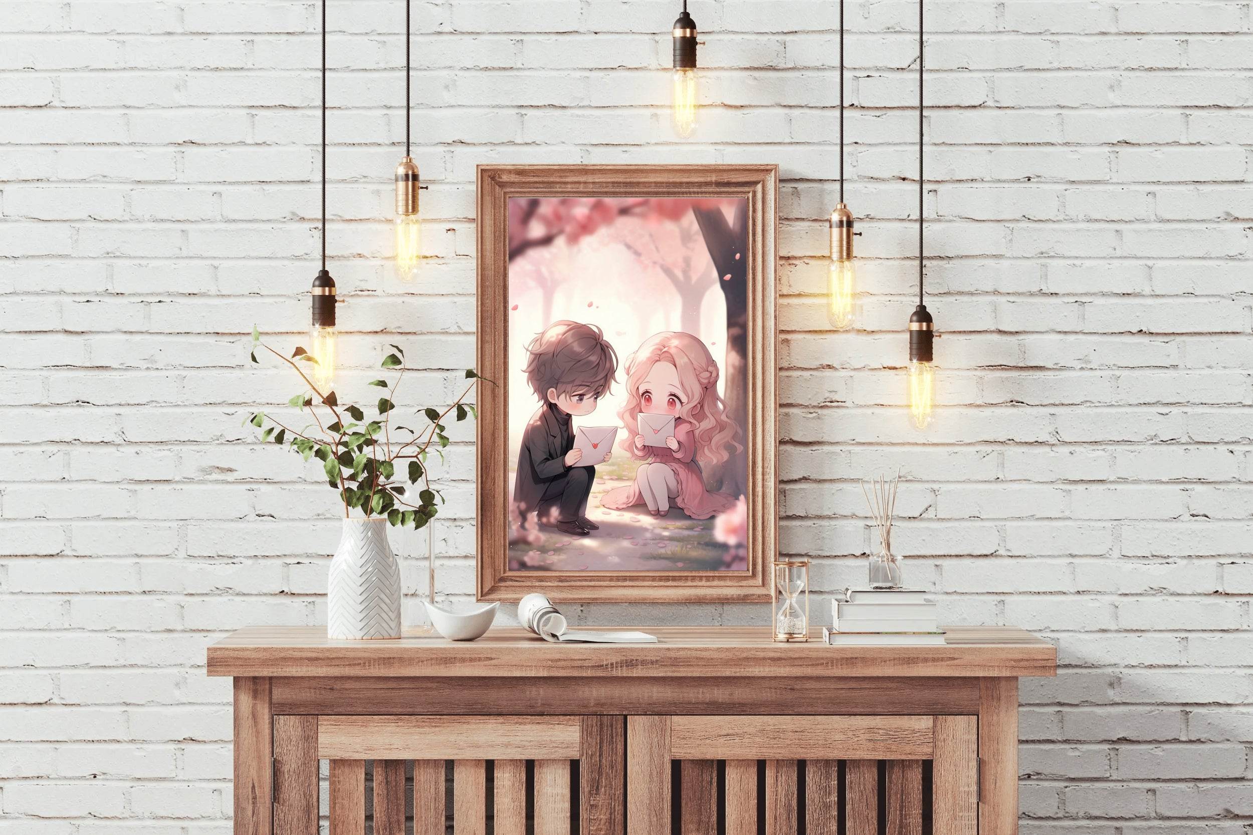 Durham Kawaii Lover Anime Wall Art - beink online art store