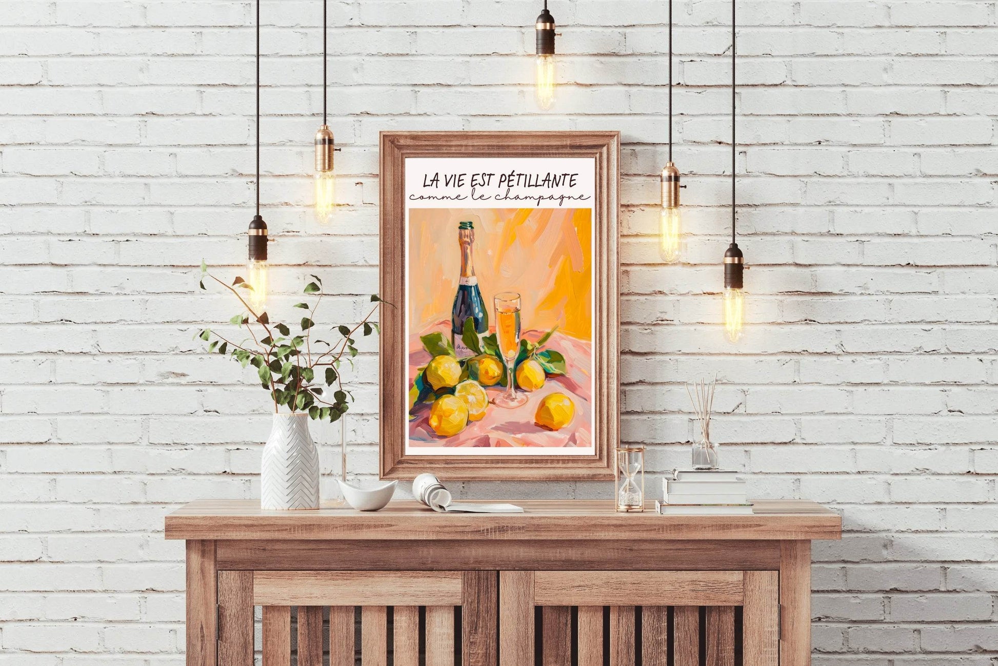 Petillant Naturel Wall Art - beink online art store