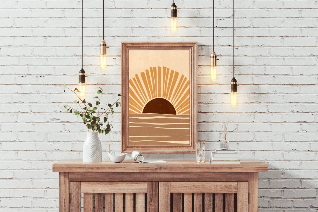 Sunrise Fantasy Painting Wall Art - beink online art store